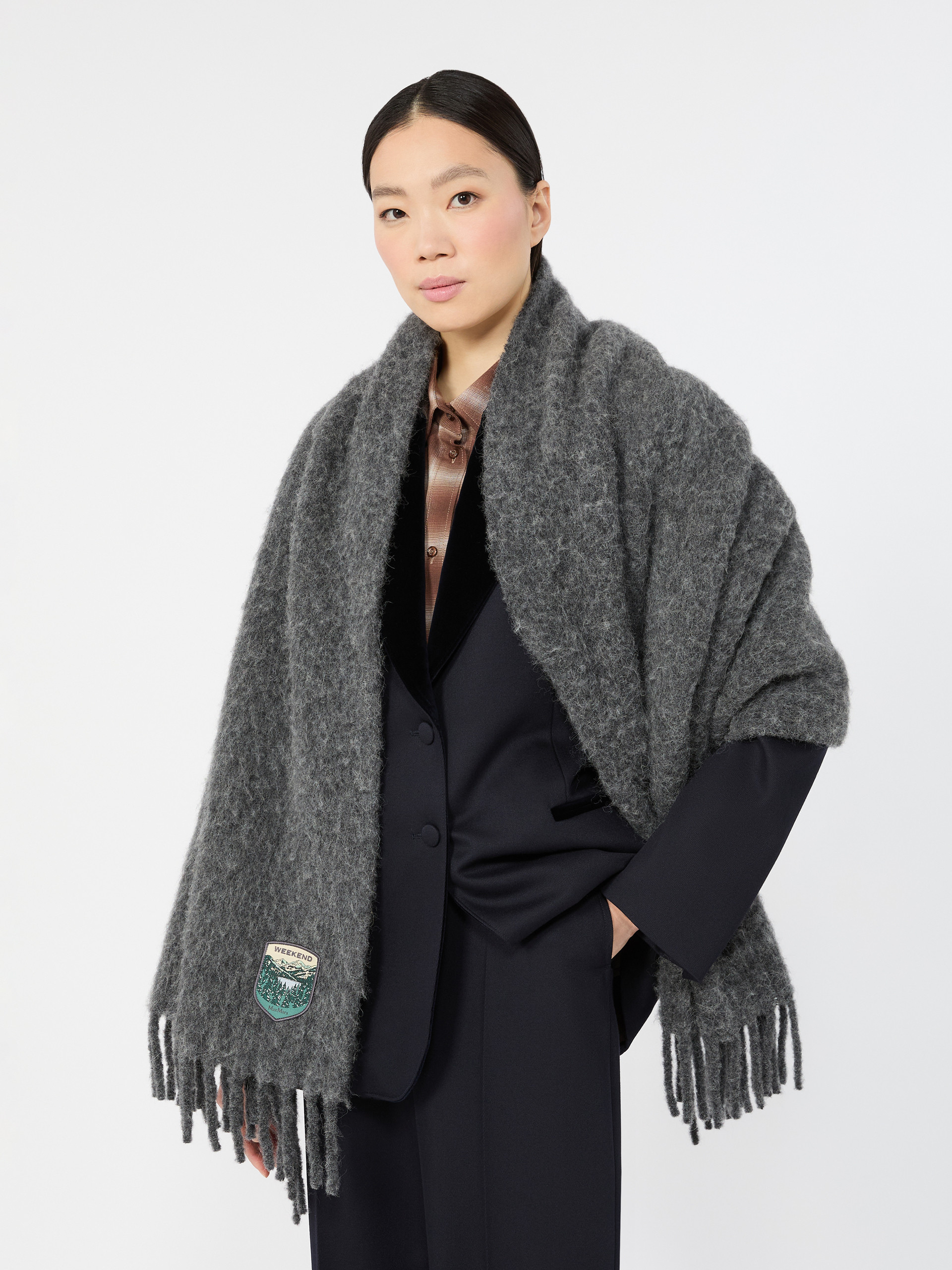 Alpaca and wool stole - Weekend Max Mara - 5