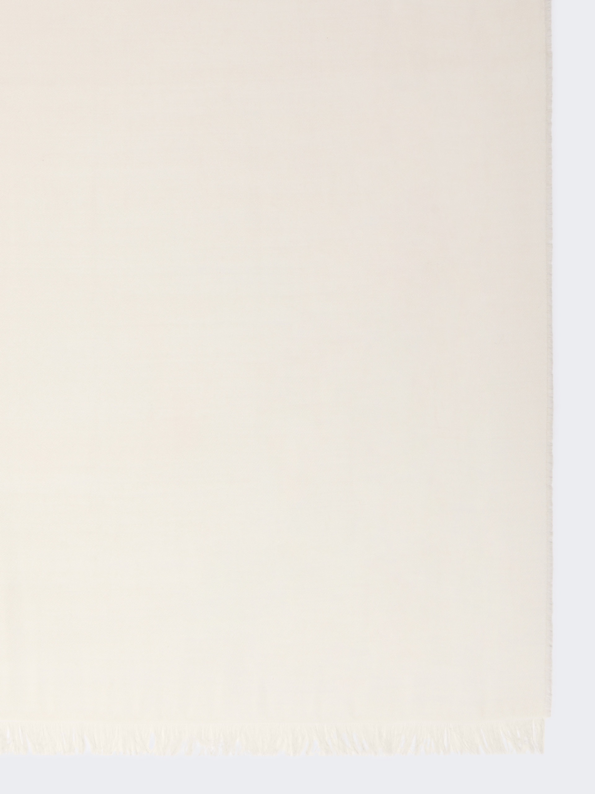 Jacquard wool and modal stole - WHITE - Weekend Max Mara - 2