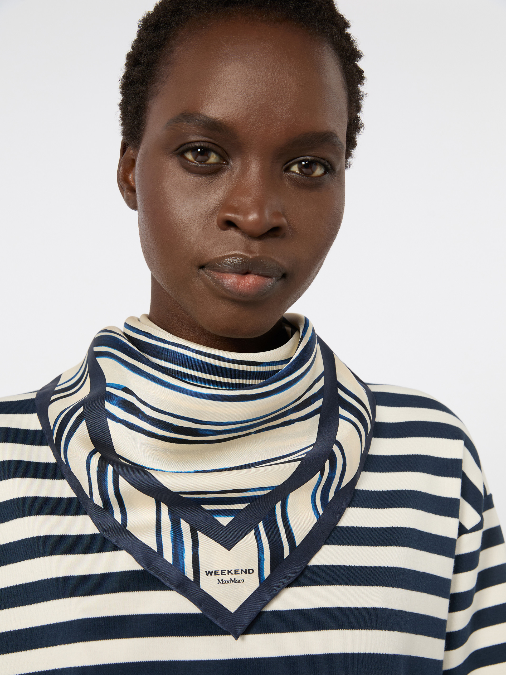 Foulard in twill di seta stampata - Weekend Max Mara - 5
