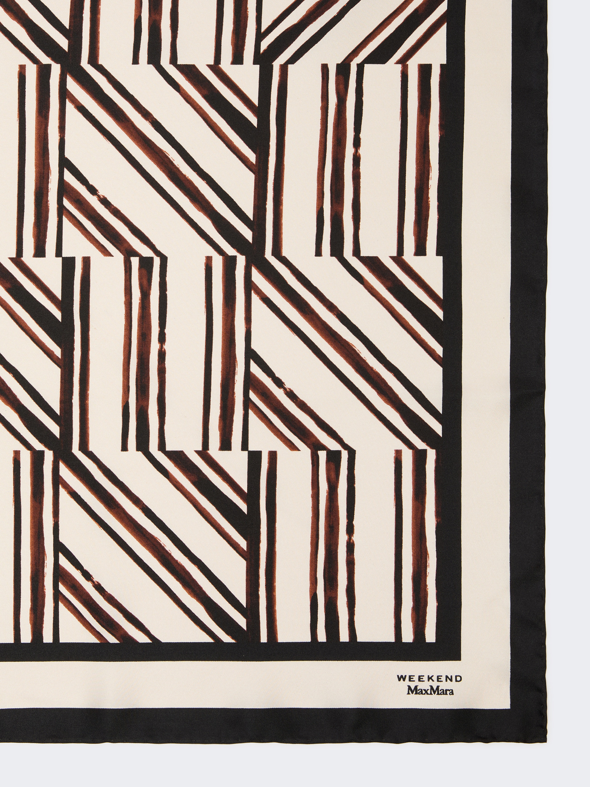 Printed silk twill scarf - Weekend Max Mara - 2