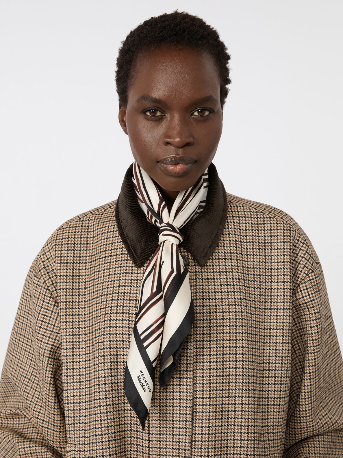 Printed silk twill scarf - Weekend Max Mara - 5
