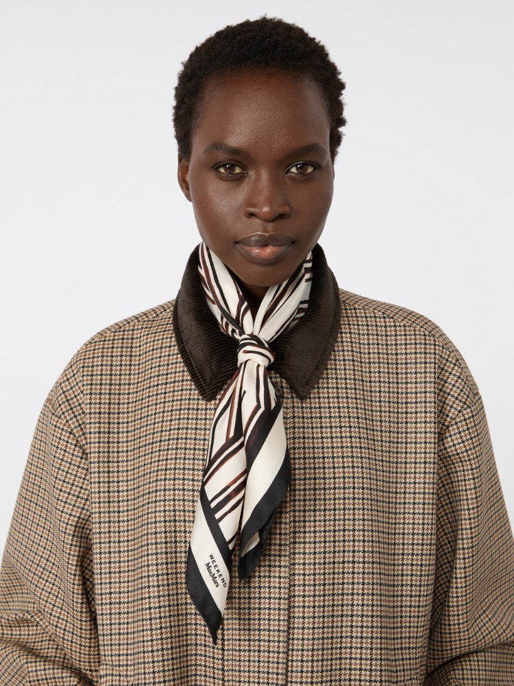 Printed silk twill scarf - Weekend Max Mara - 2
