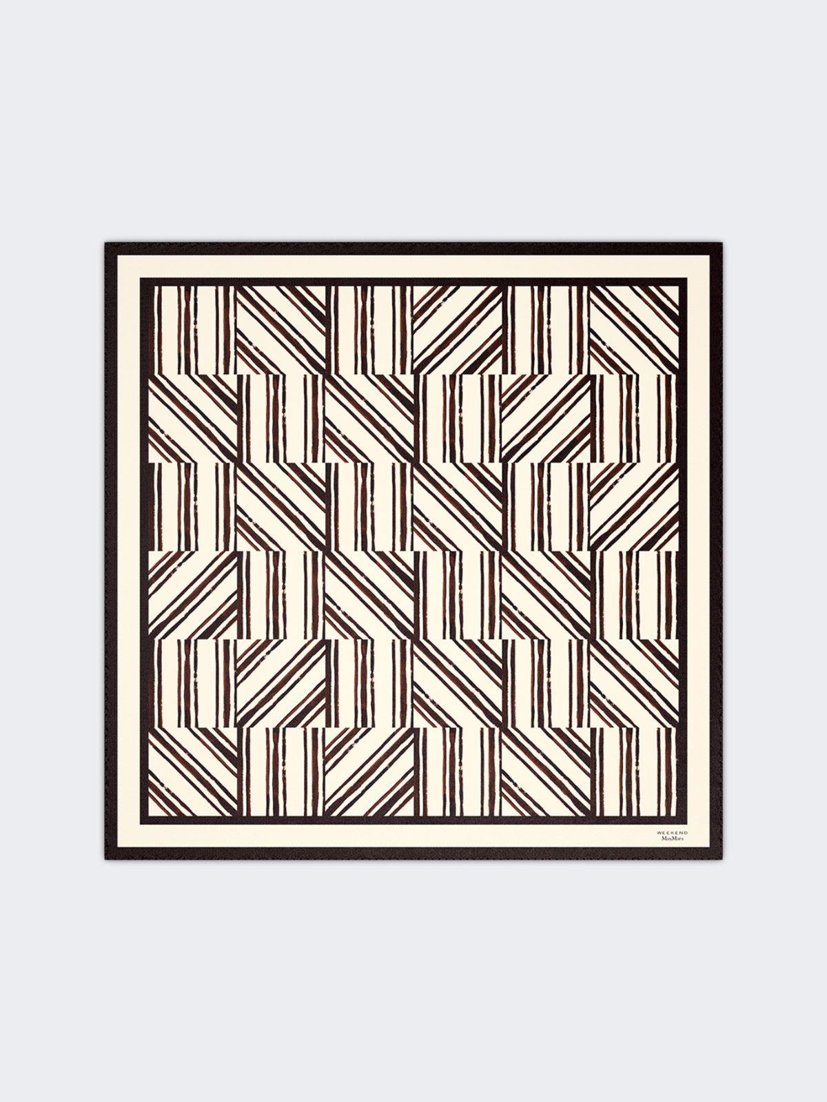 Printed silk twill scarf - Weekend Max Mara