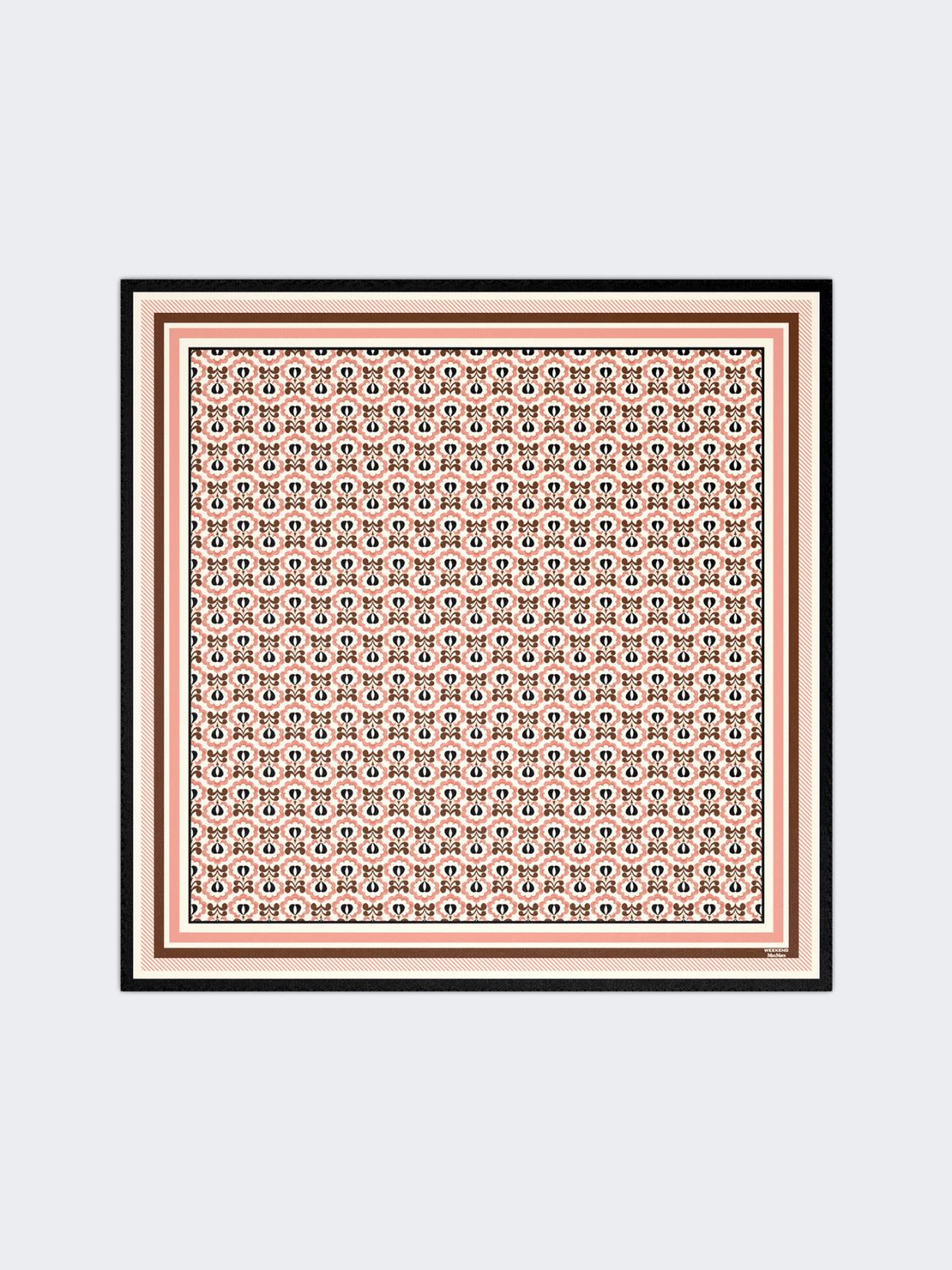 Printed silk foulard - IVORY - Weekend Max Mara