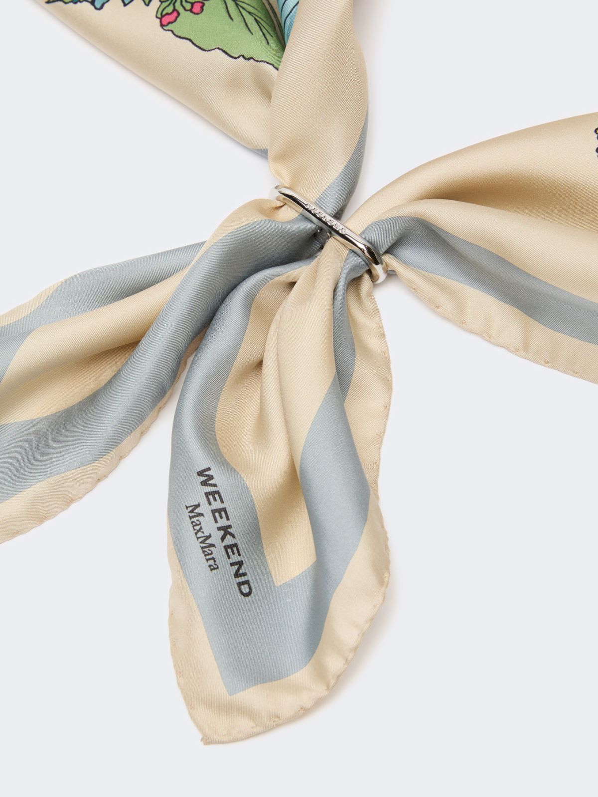 Patterned silk twill foulard - Weekend Max Mara - 4