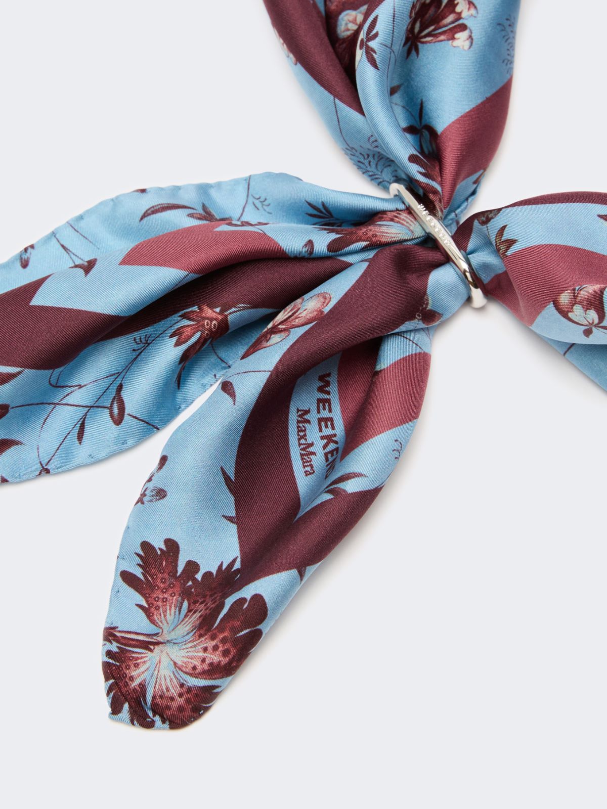 Patterned silk twill foulard - Weekend Max Mara - 4