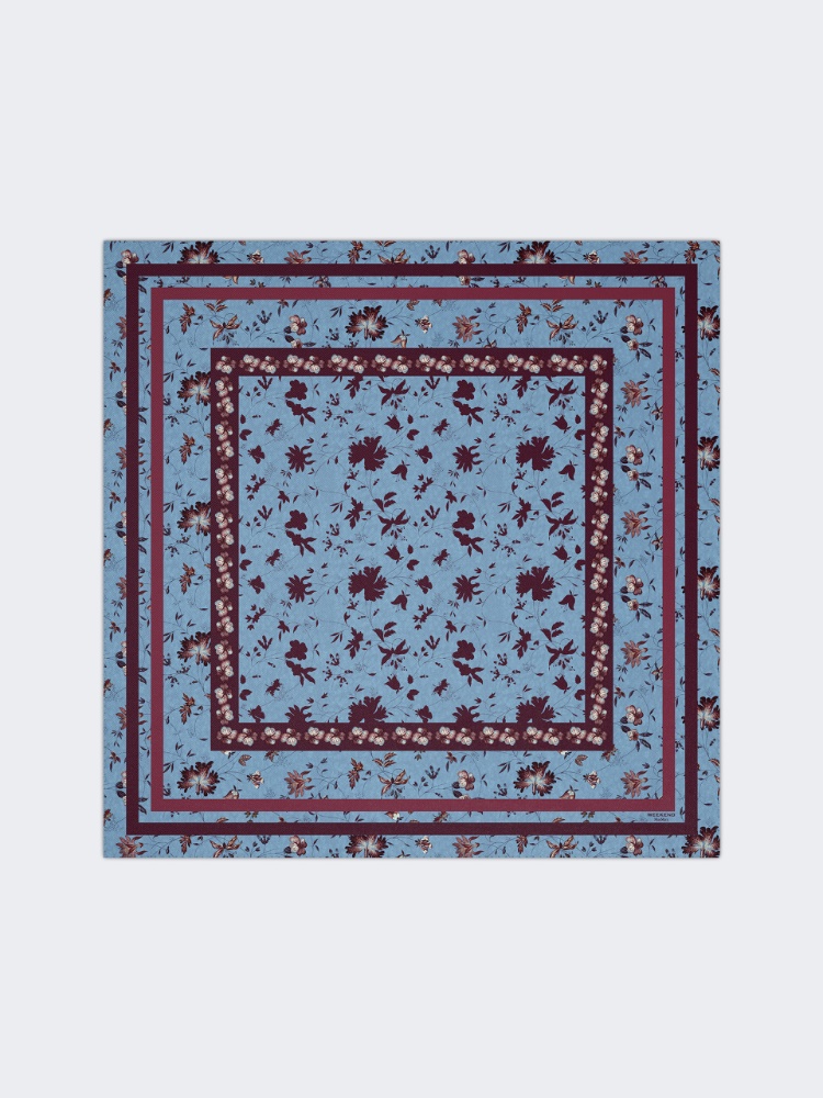 Patterned silk twill foulard - Weekend Max Mara