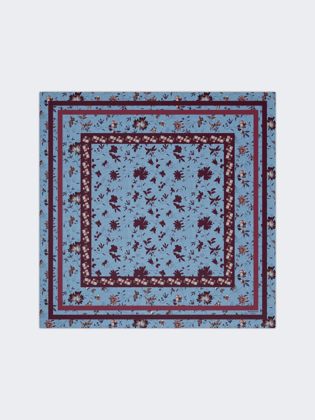 Patterned silk twill foulard - Weekend Max Mara