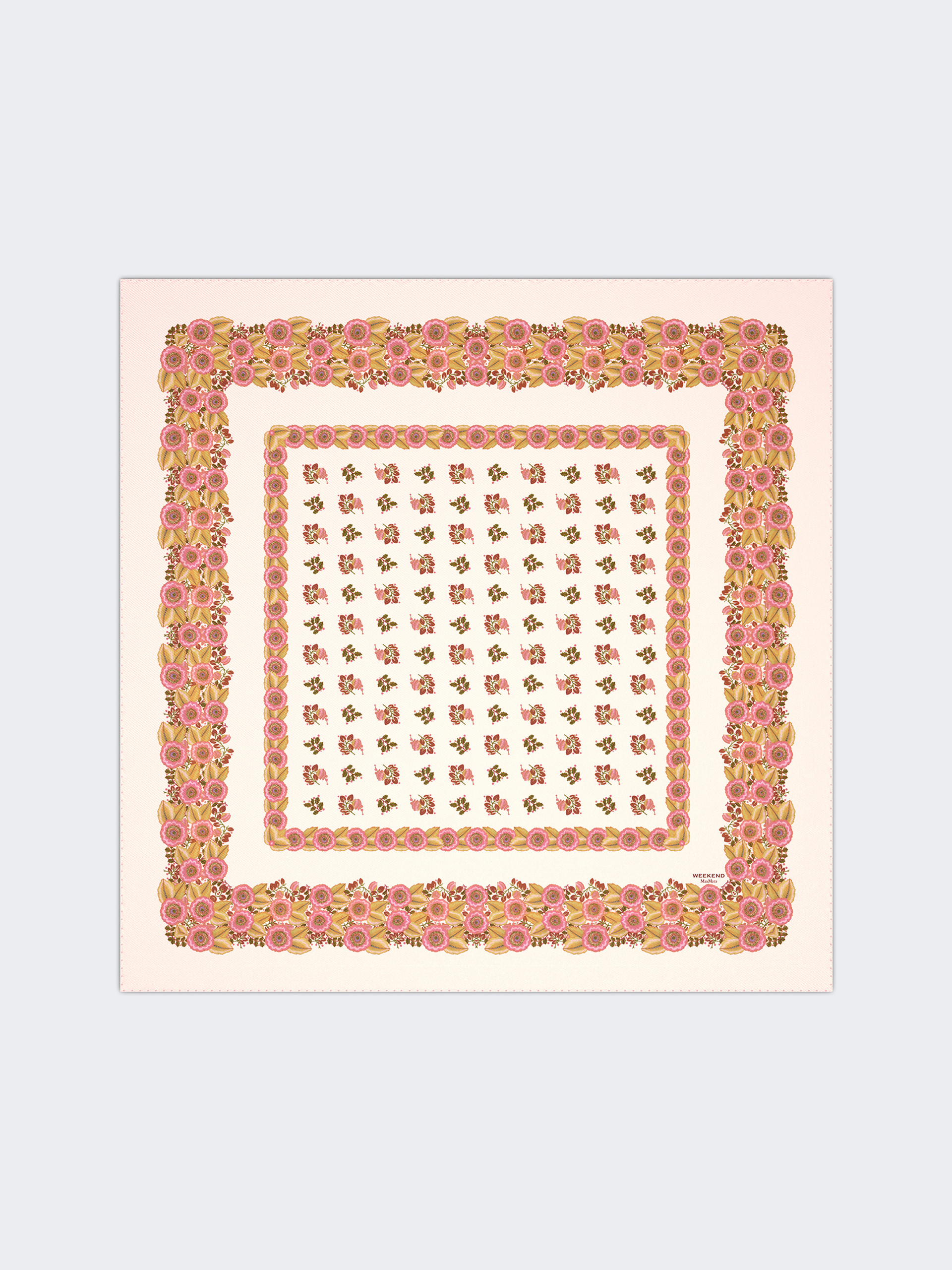Patterned silk twill foulard - Weekend Max Mara