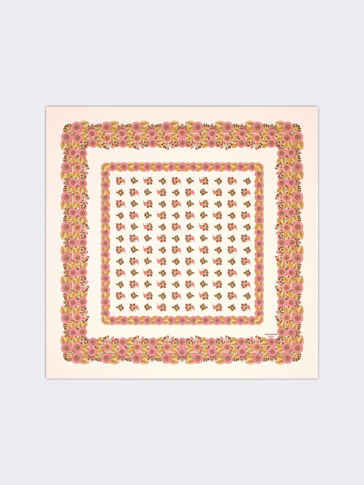 Patterned silk twill foulard - Weekend Max Mara