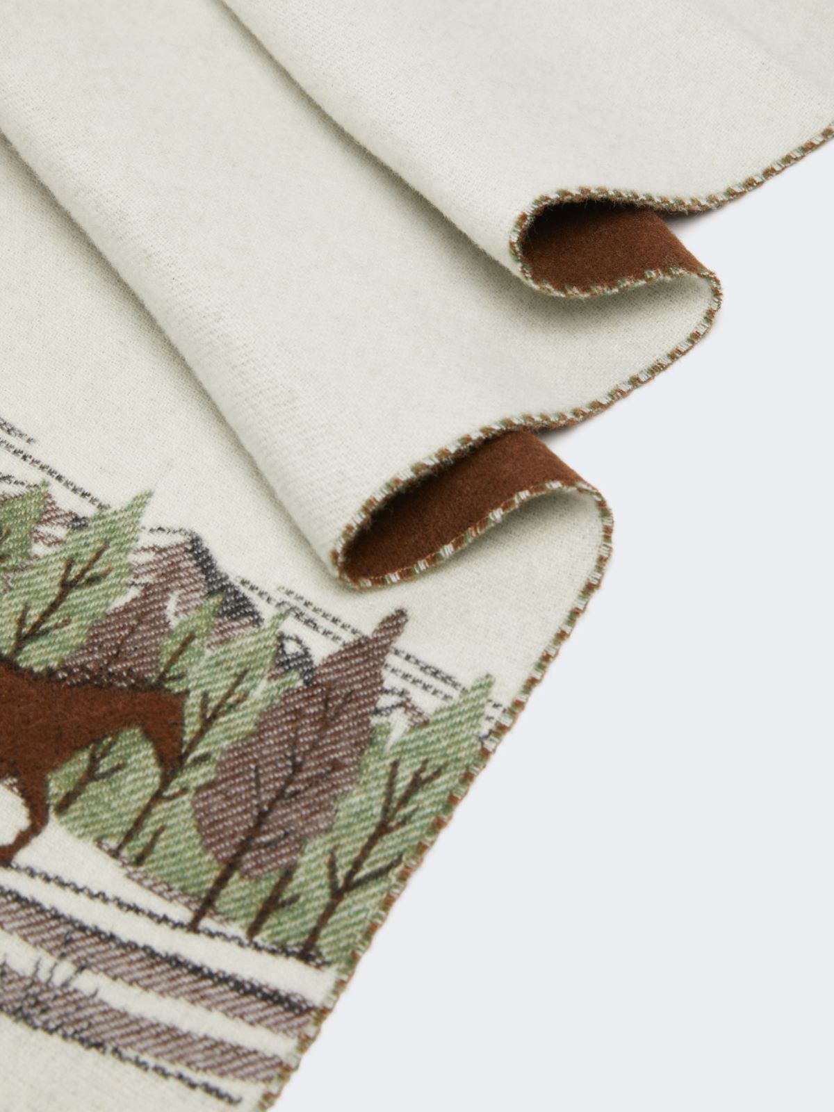 Jacquard wool blend stole - Weekend Max Mara - 4
