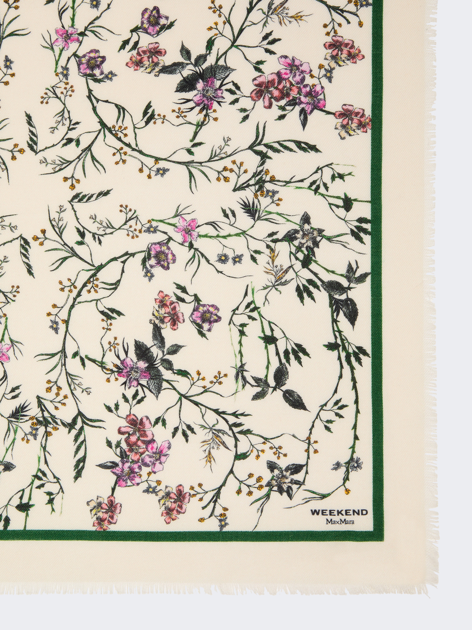 Printed wool and silk foulard - Weekend Max Mara - 2