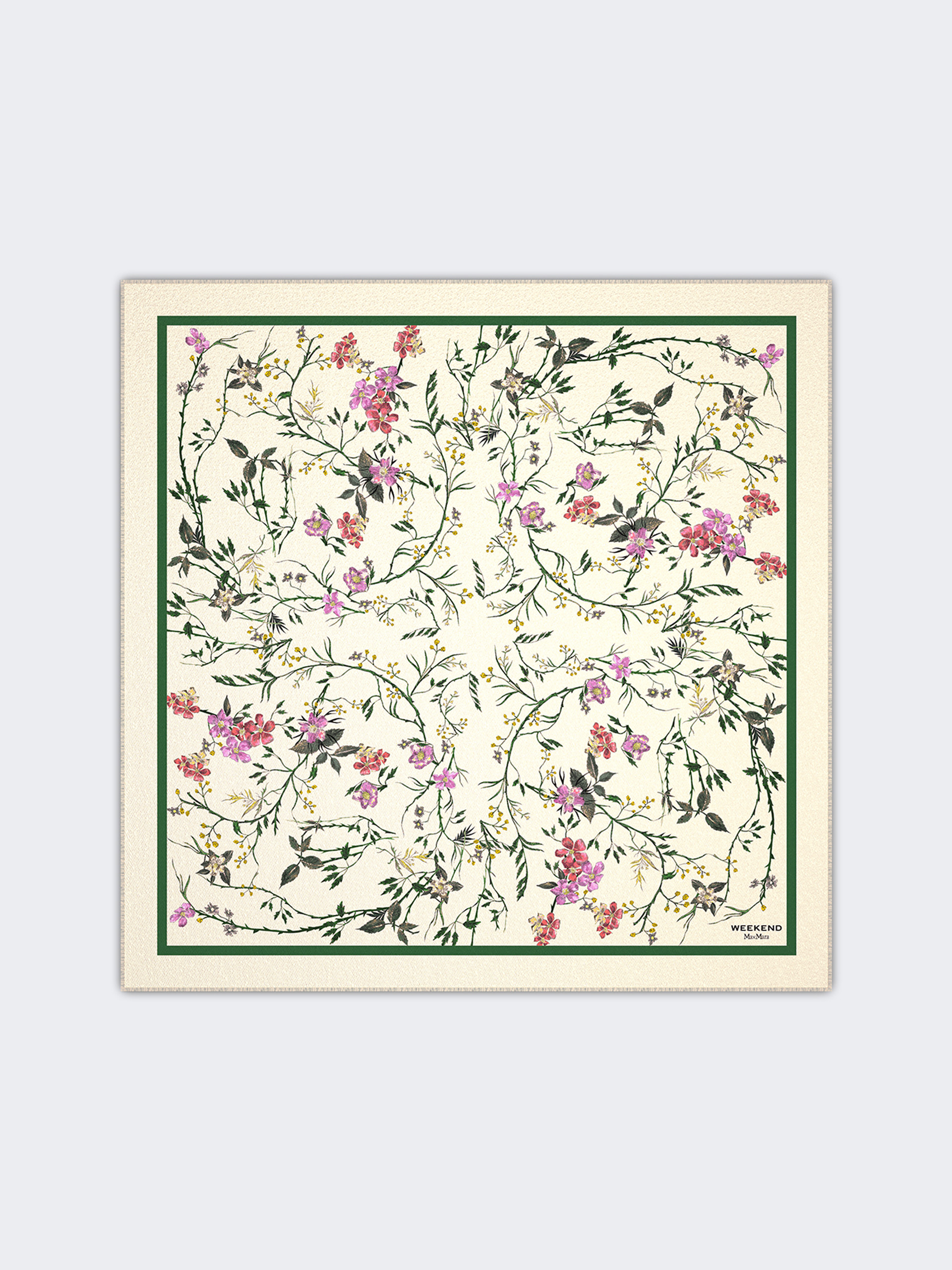 Printed wool and silk foulard - Weekend Max Mara
