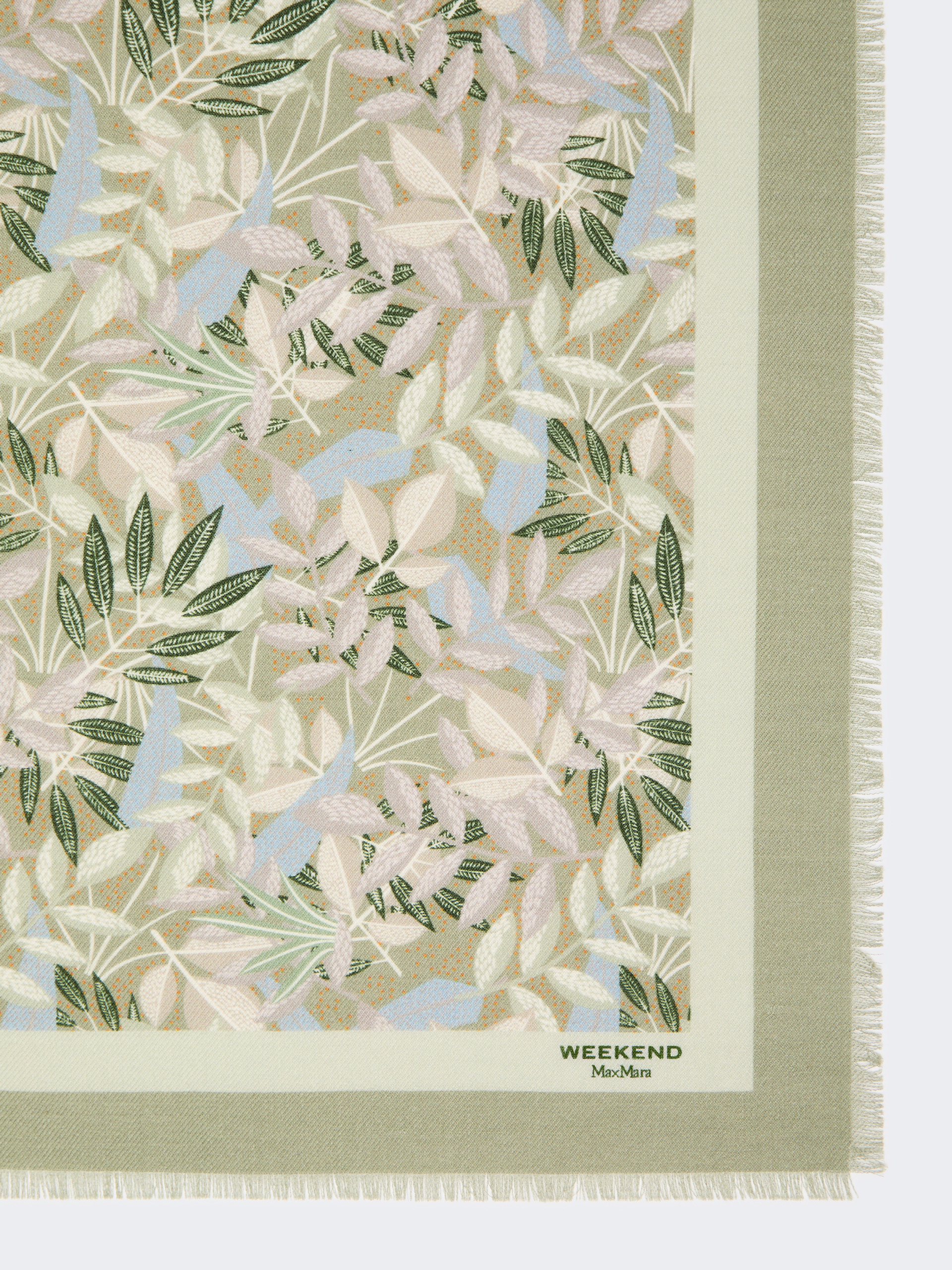 Printed wool and silk foulard - Weekend Max Mara - 2