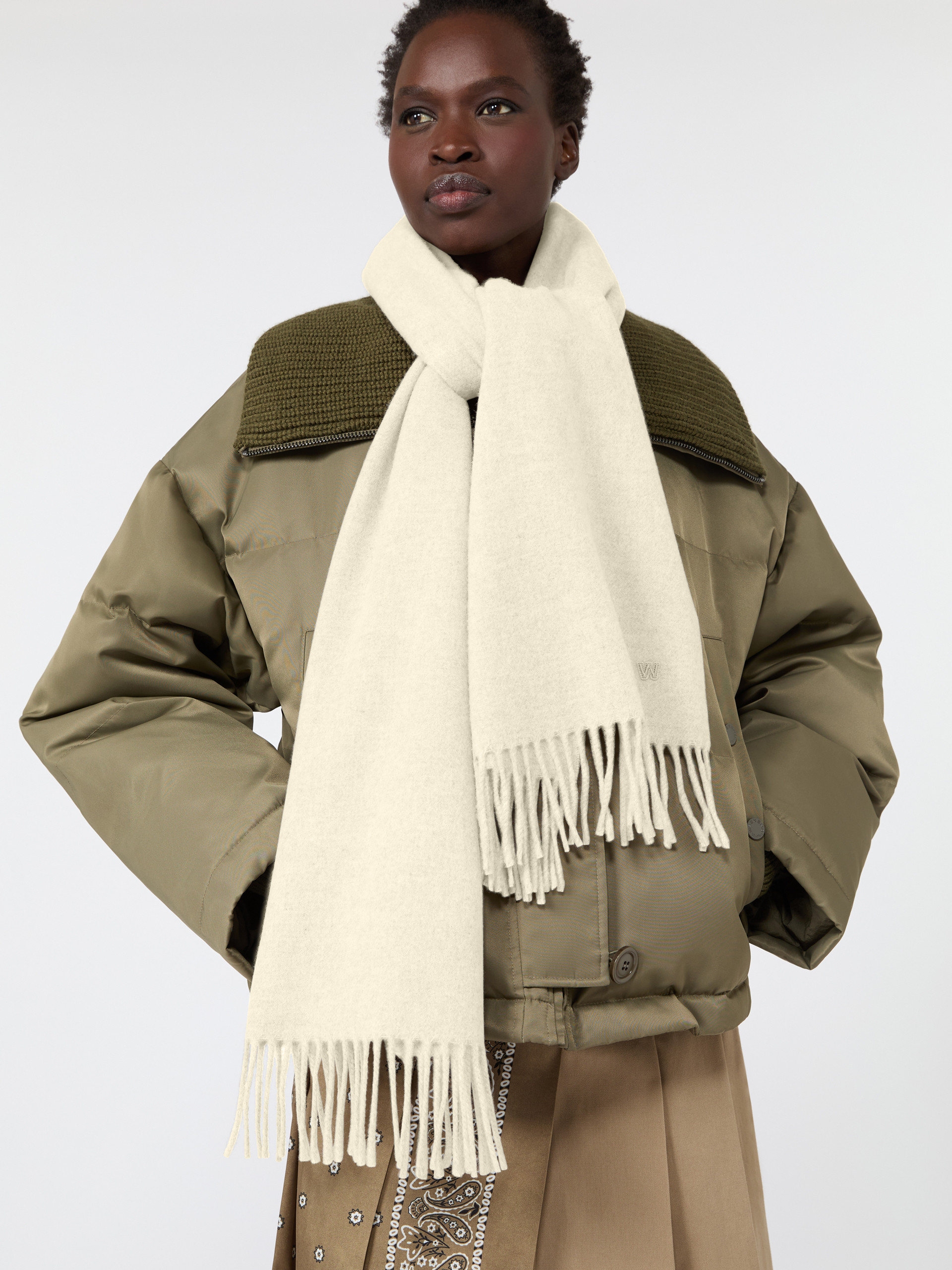 Plain wool stole - Weekend Max Mara - 4