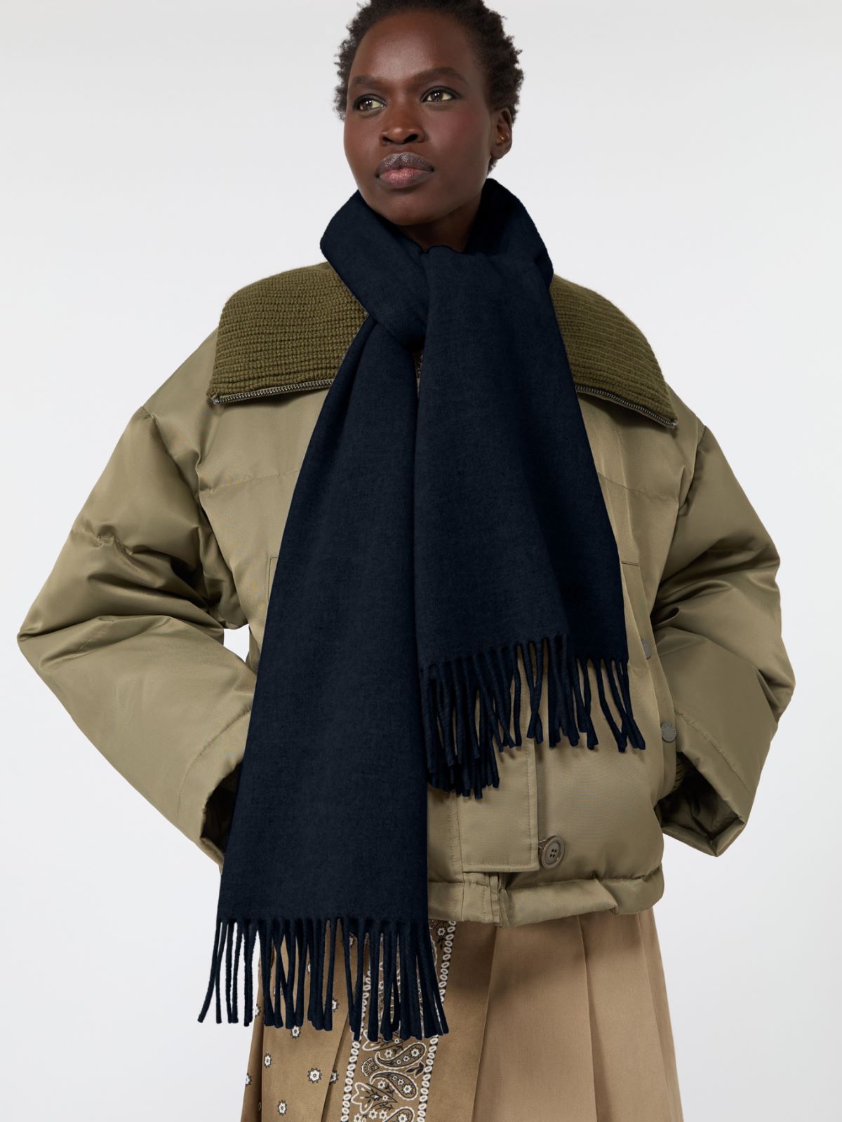 Plain wool stole - Weekend Max Mara - 5