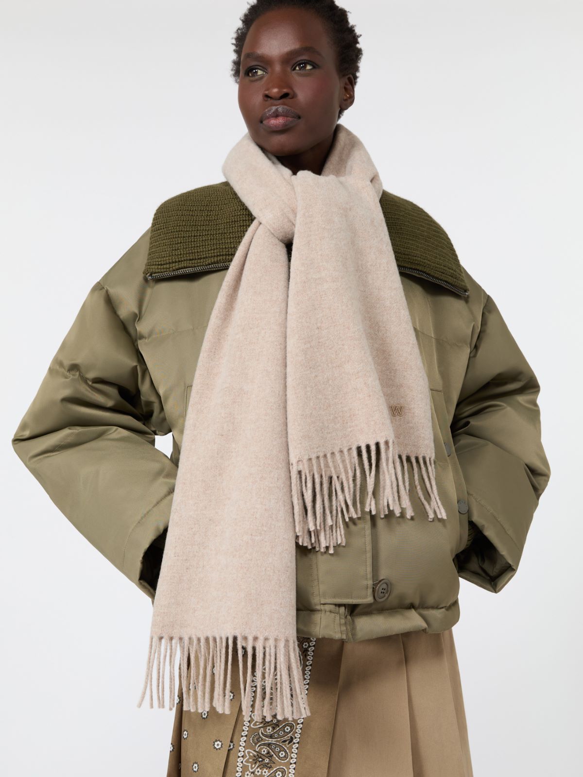 Plain wool stole - Weekend Max Mara - 4