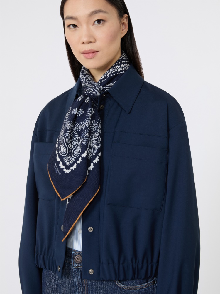 Wool, cashmere and silk scarf - Weekend Max Mara - 2