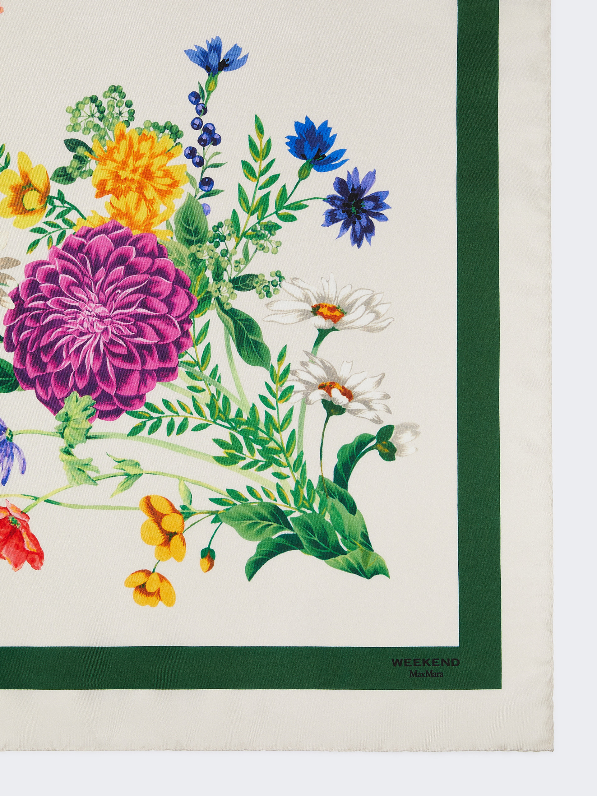 Printed silk oversized scarf - Weekend Max Mara - 2