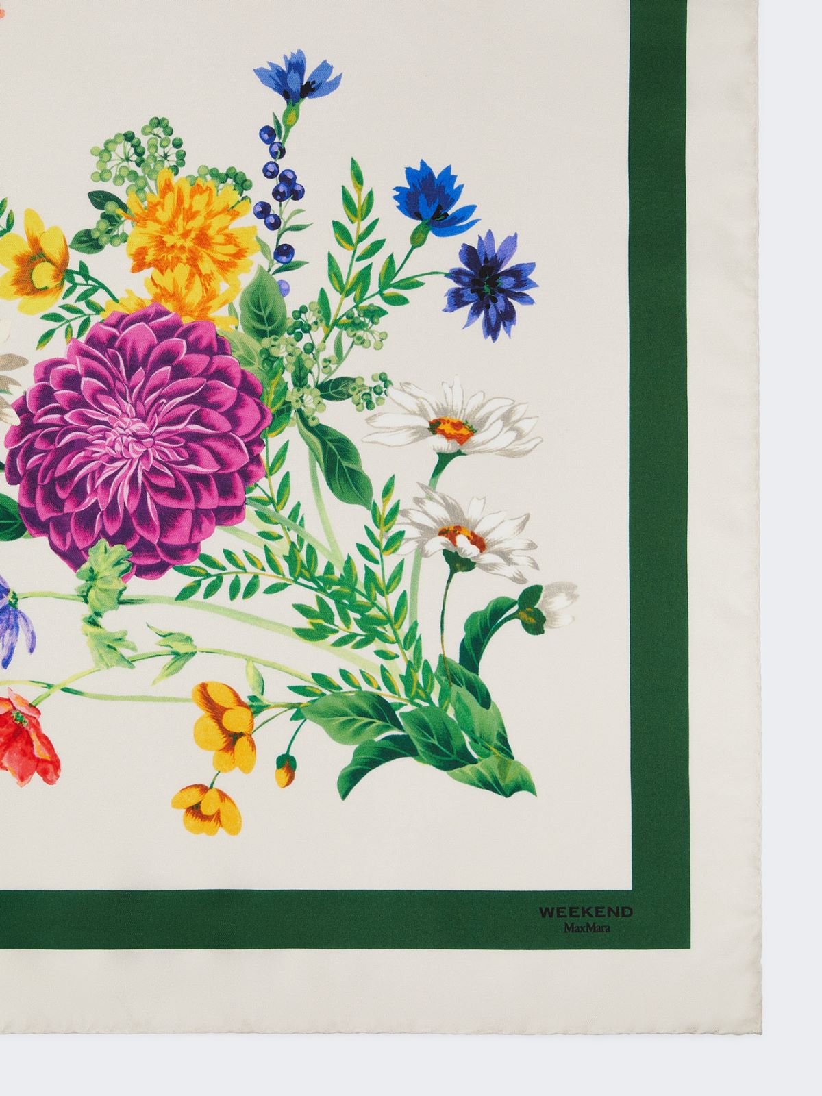 Printed silk oversized scarf - Weekend Max Mara - 2