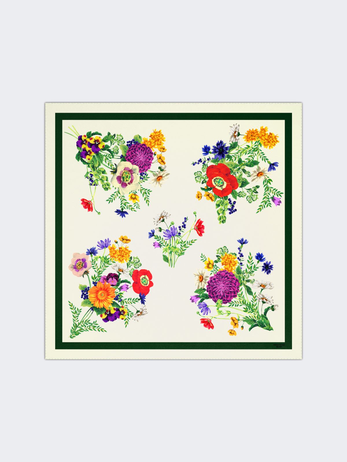 Printed silk oversized scarf - Weekend Max Mara