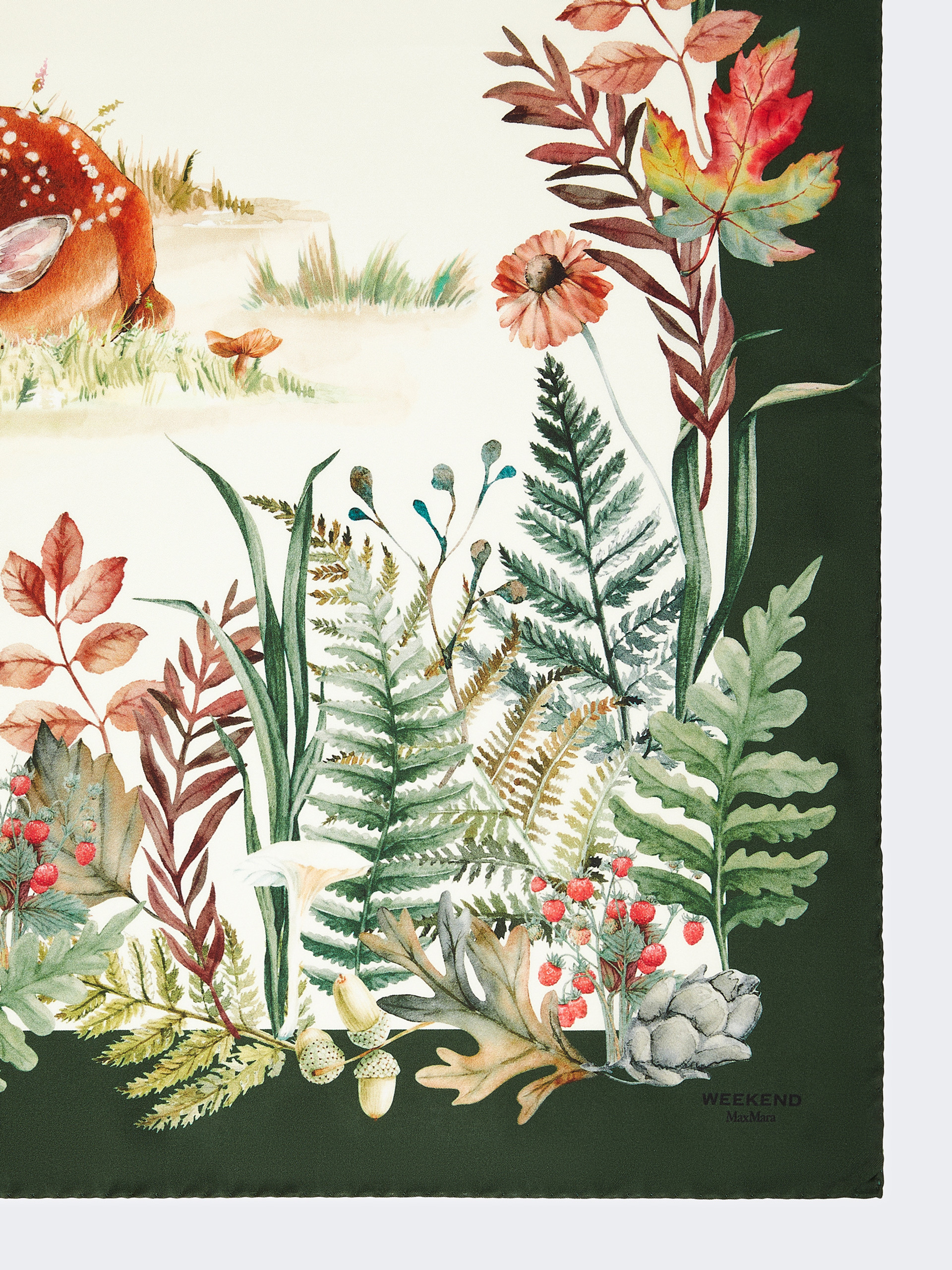 Printed silk oversized scarf - Weekend Max Mara - 2