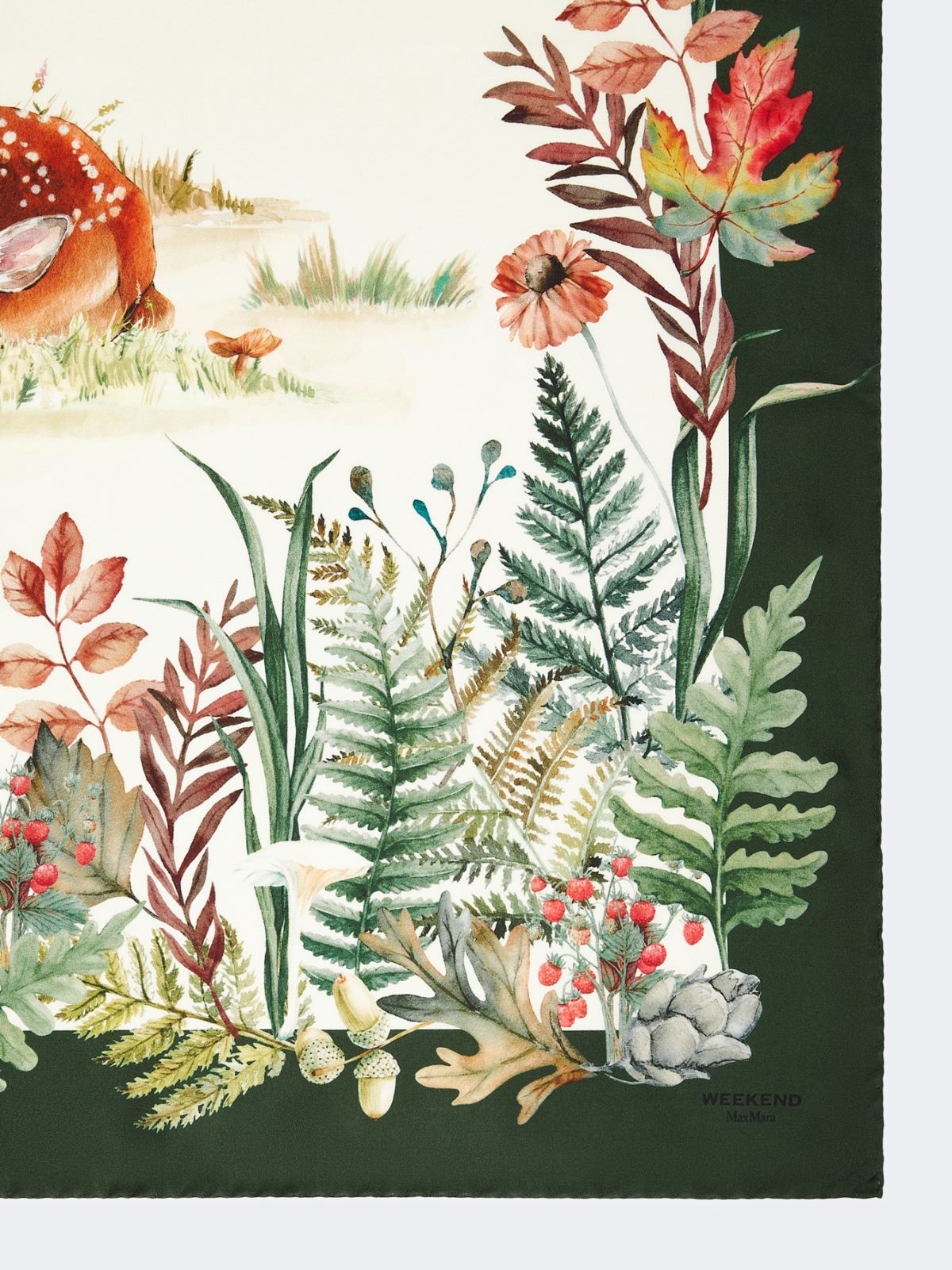 Printed silk oversized scarf - Weekend Max Mara - 2
