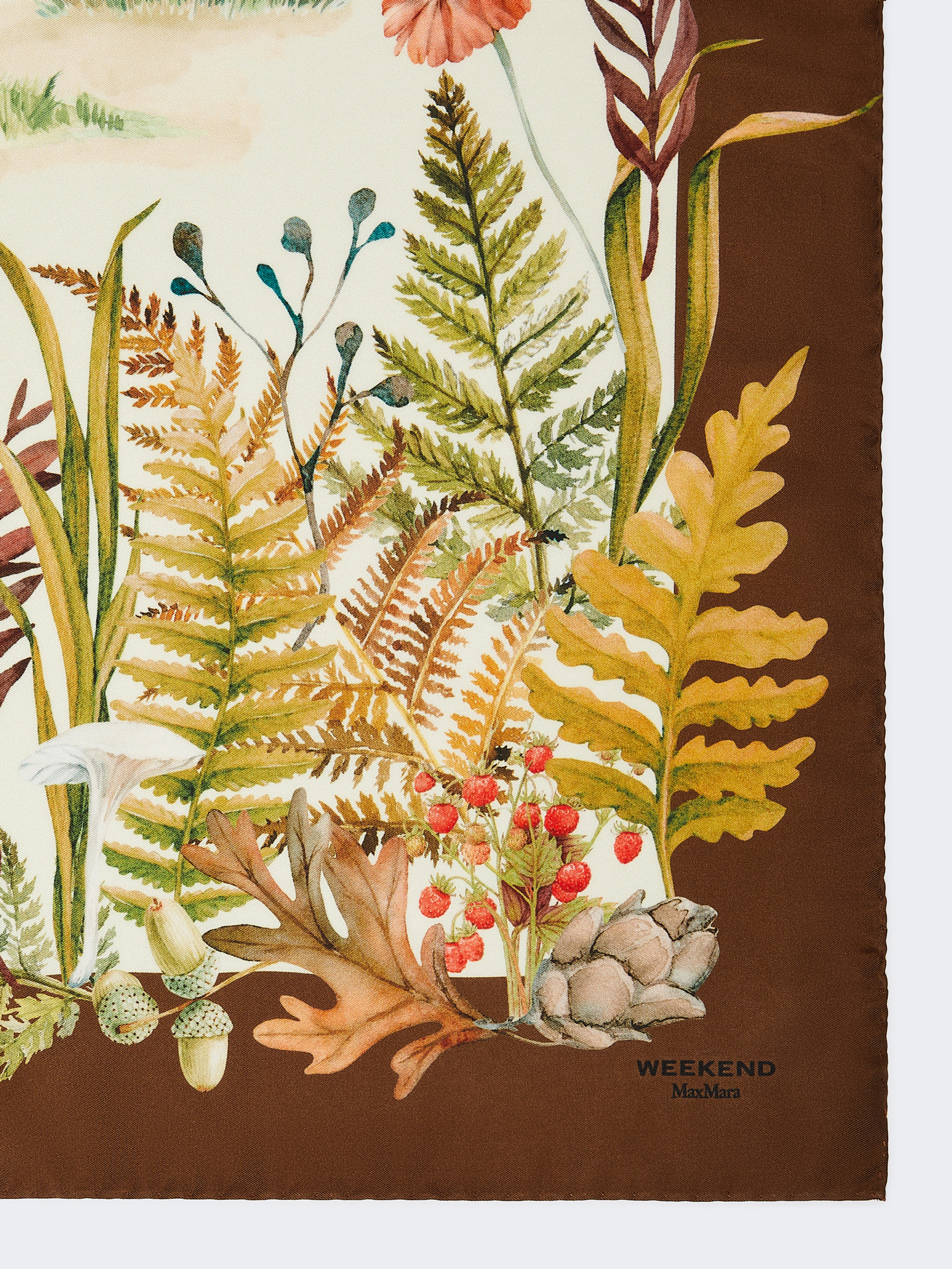 Printed silk oversized scarf - Weekend Max Mara - 2