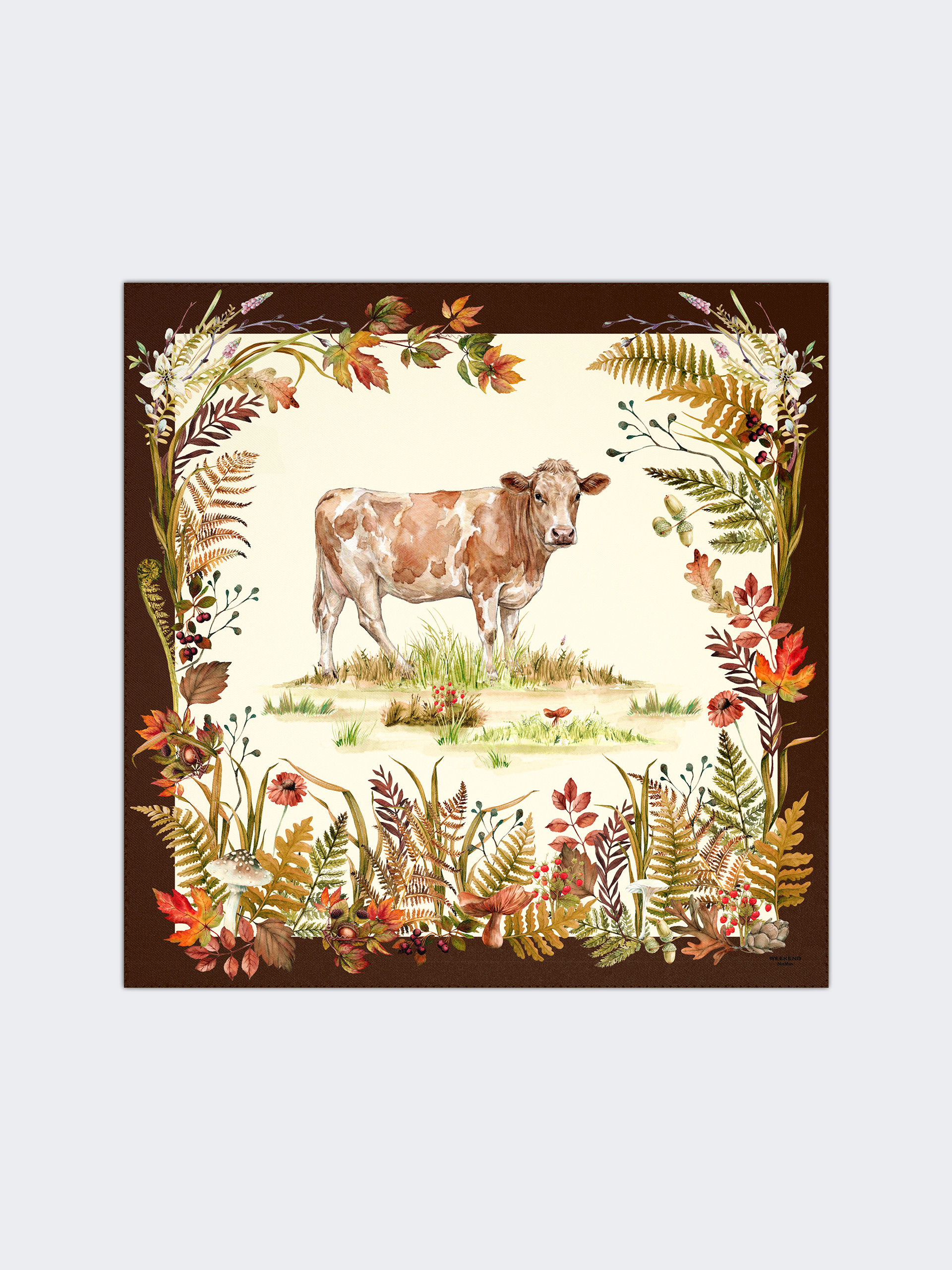 Printed silk oversized scarf - Weekend Max Mara