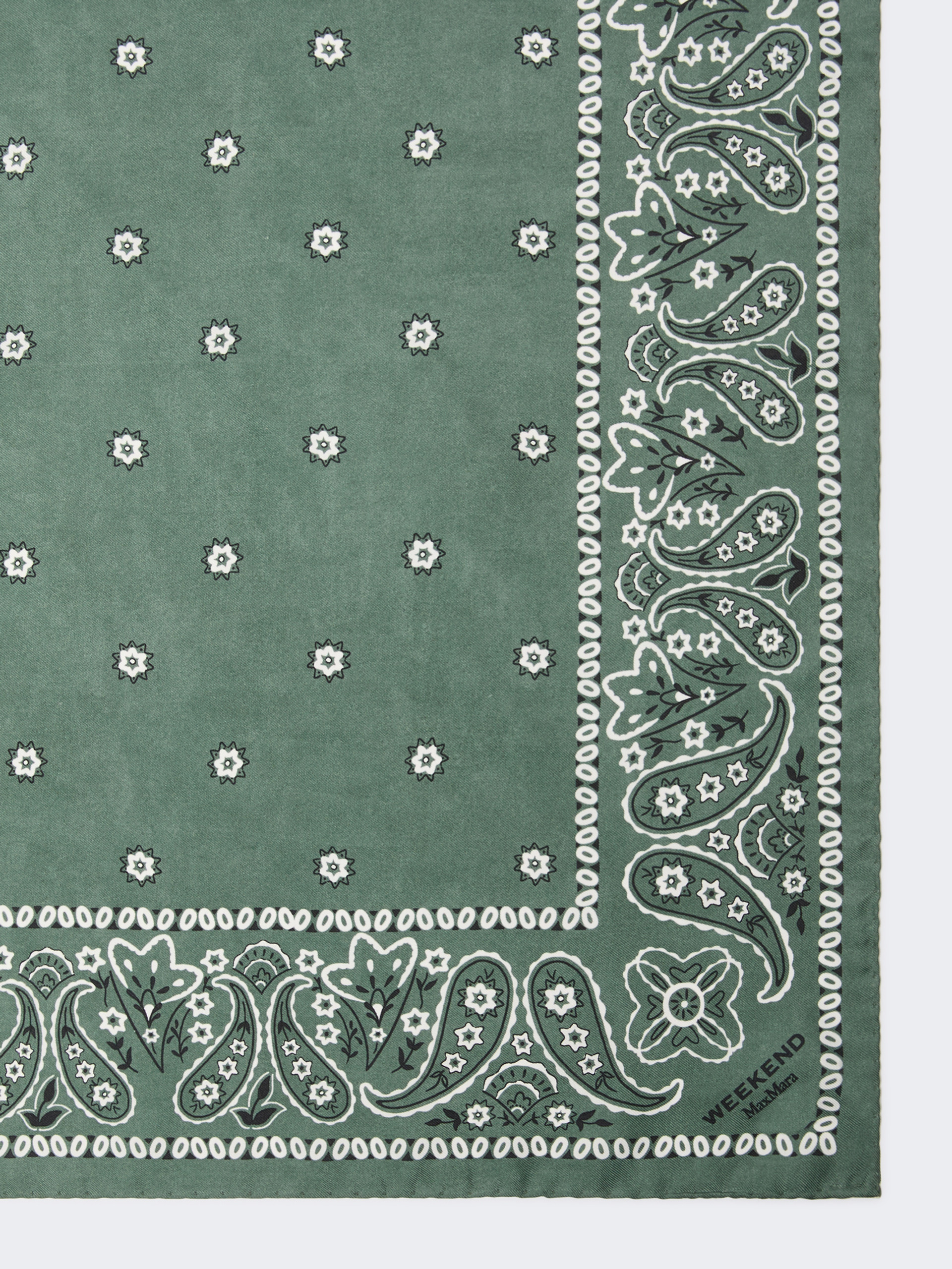 Bandanna print silk foulard - Weekend Max Mara - 2
