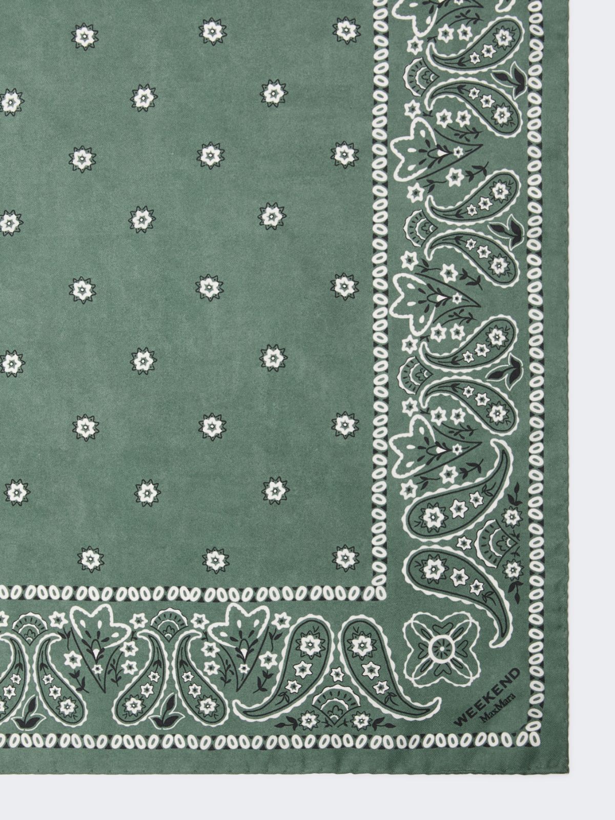 Bandanna print silk foulard - Weekend Max Mara - 2