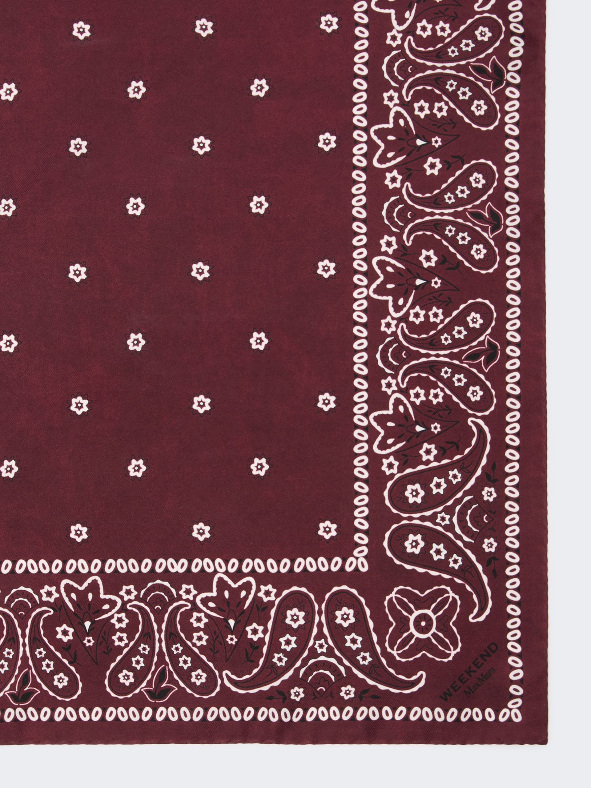 Bandanna print silk foulard - Weekend Max Mara - 2