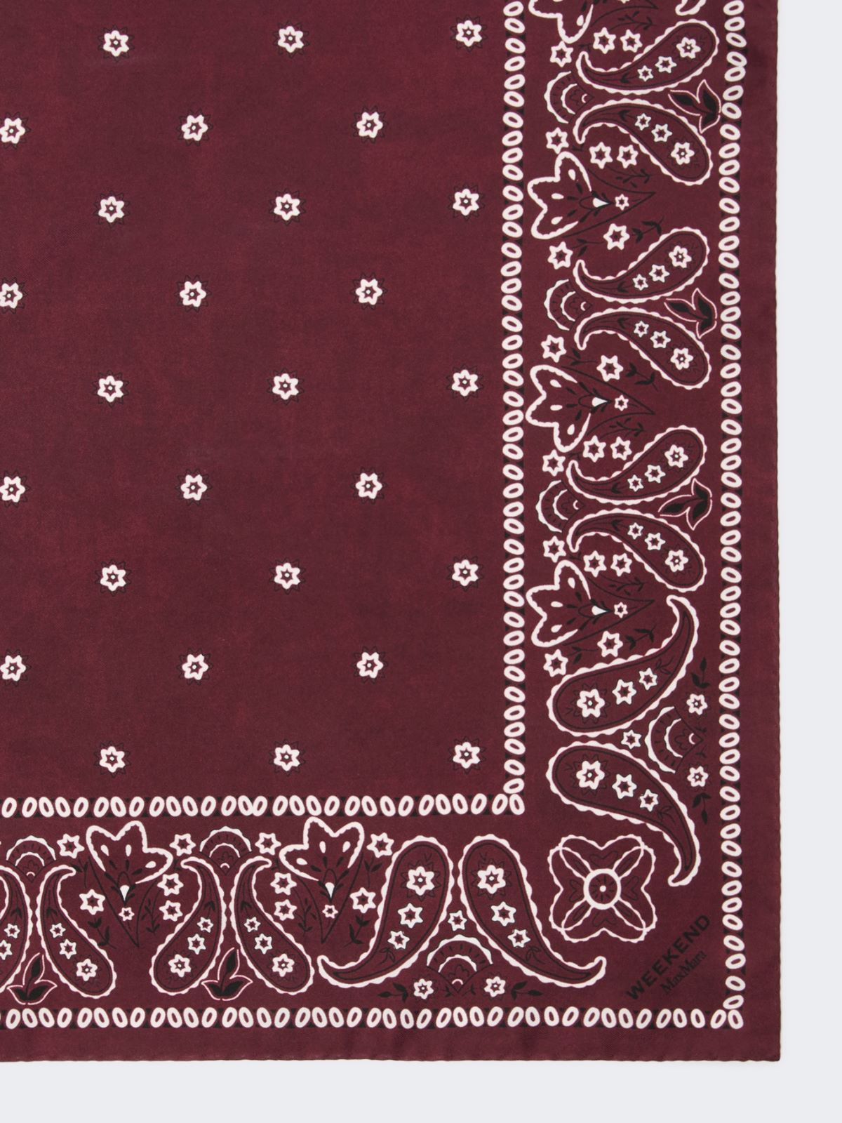 Bandanna print silk foulard - Weekend Max Mara - 2