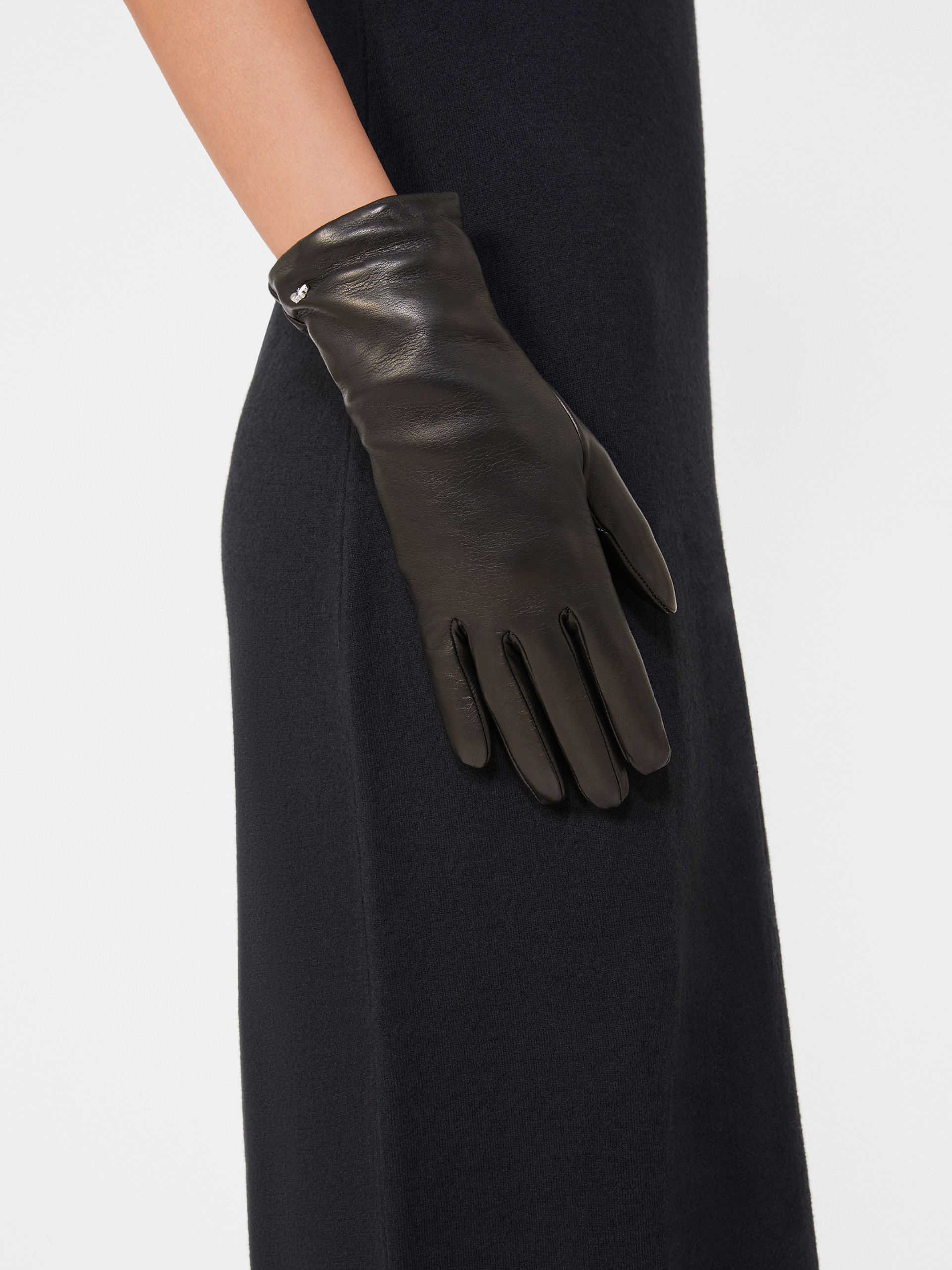 Short nappa leather gloves - Weekend Max Mara - 3