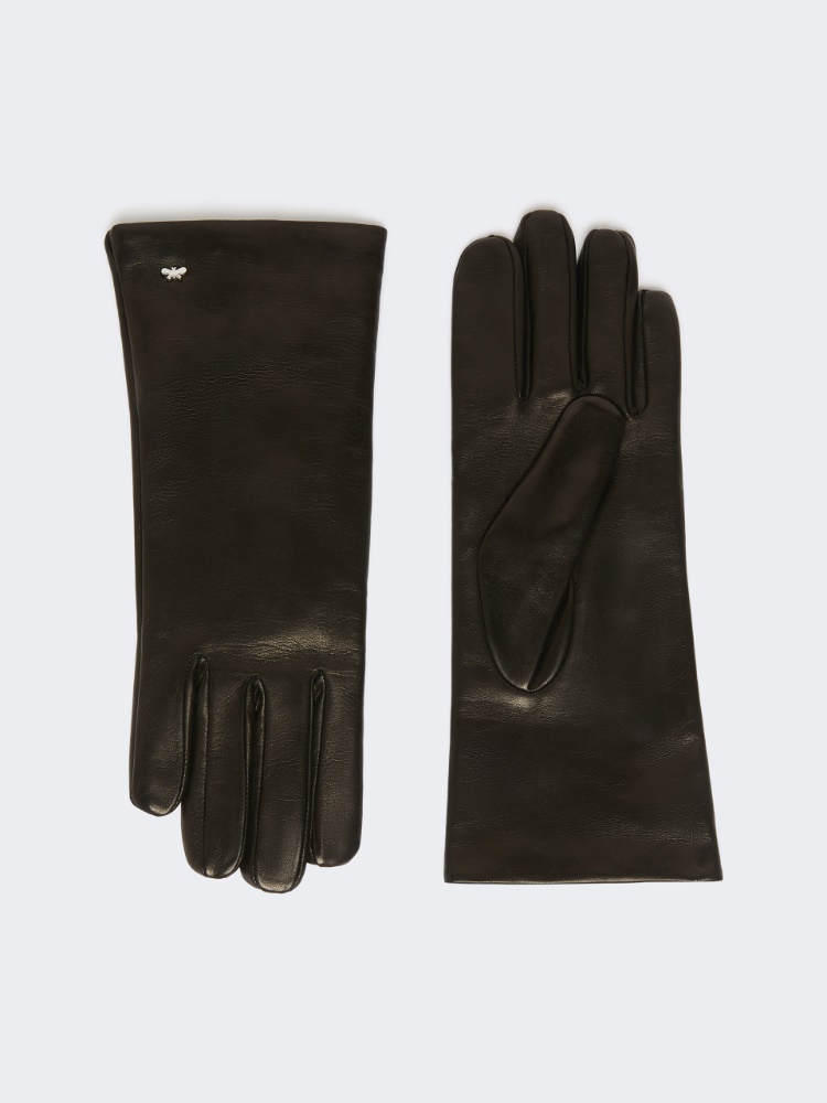Short nappa leather gloves - Weekend Max Mara