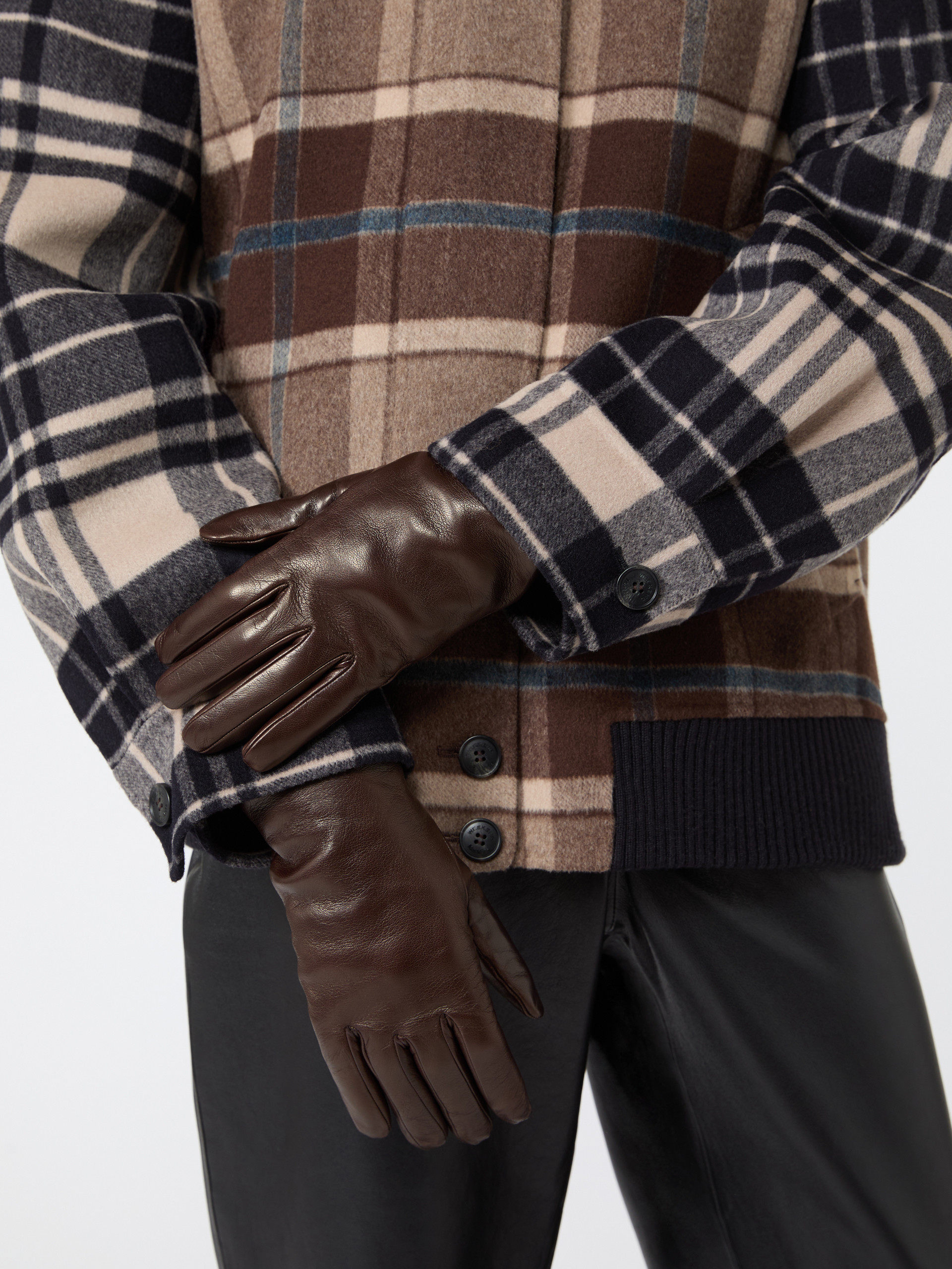 Short nappa leather gloves - Weekend Max Mara - 4