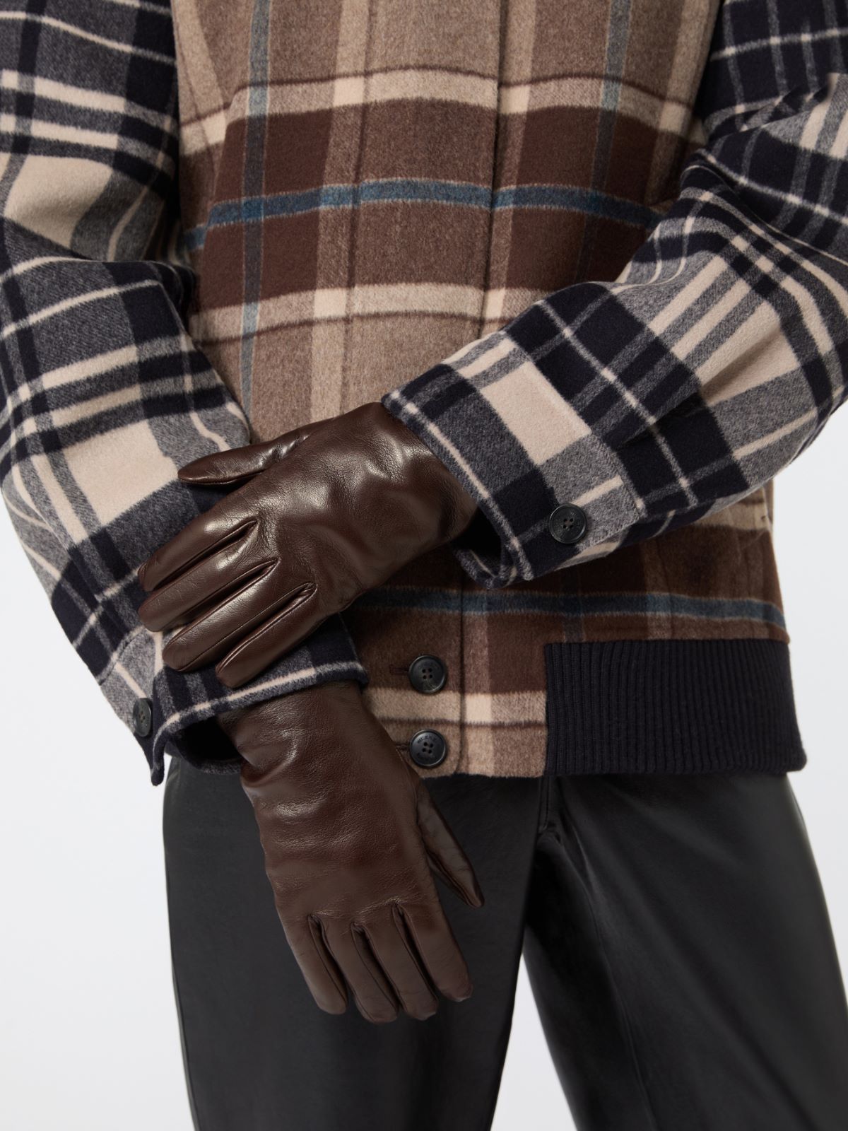 Short nappa leather gloves - Weekend Max Mara - 4