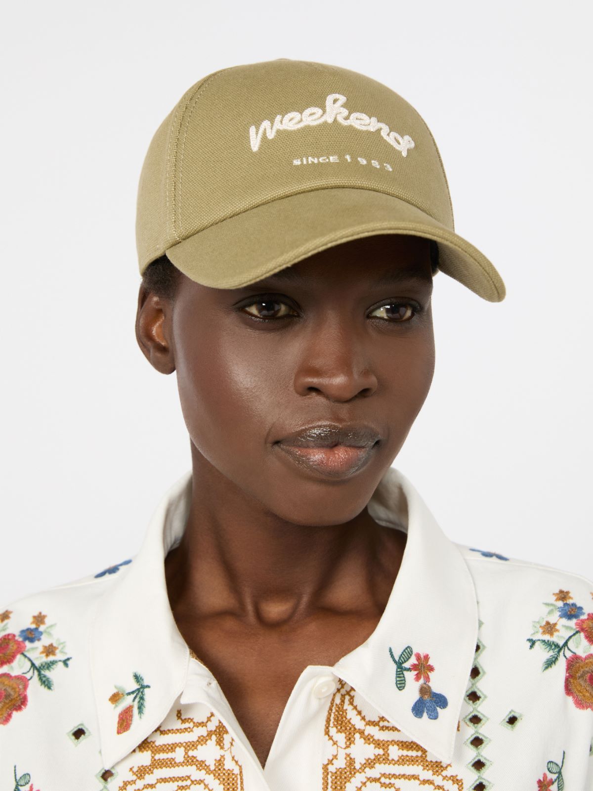 Cappello baseball in canvas - VERDE SALVIA - Weekend Max Mara - 5