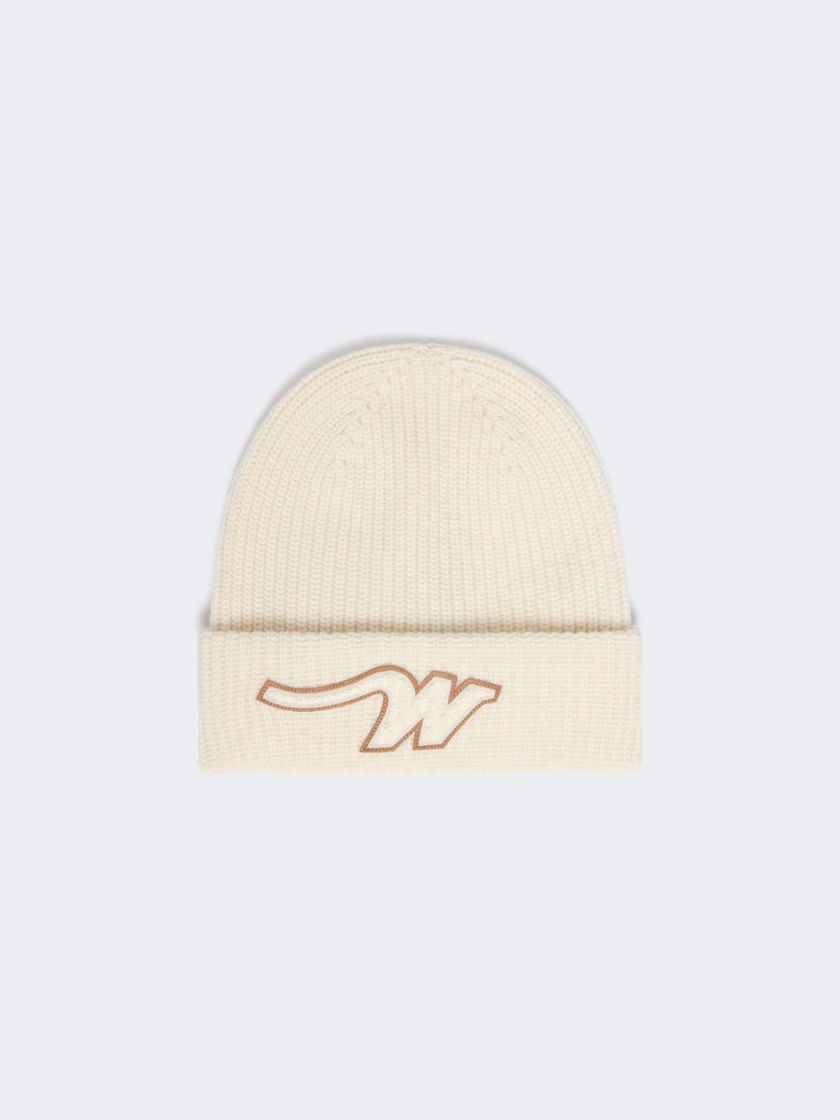 Wool beanie with “W” patch - Weekend Max Mara