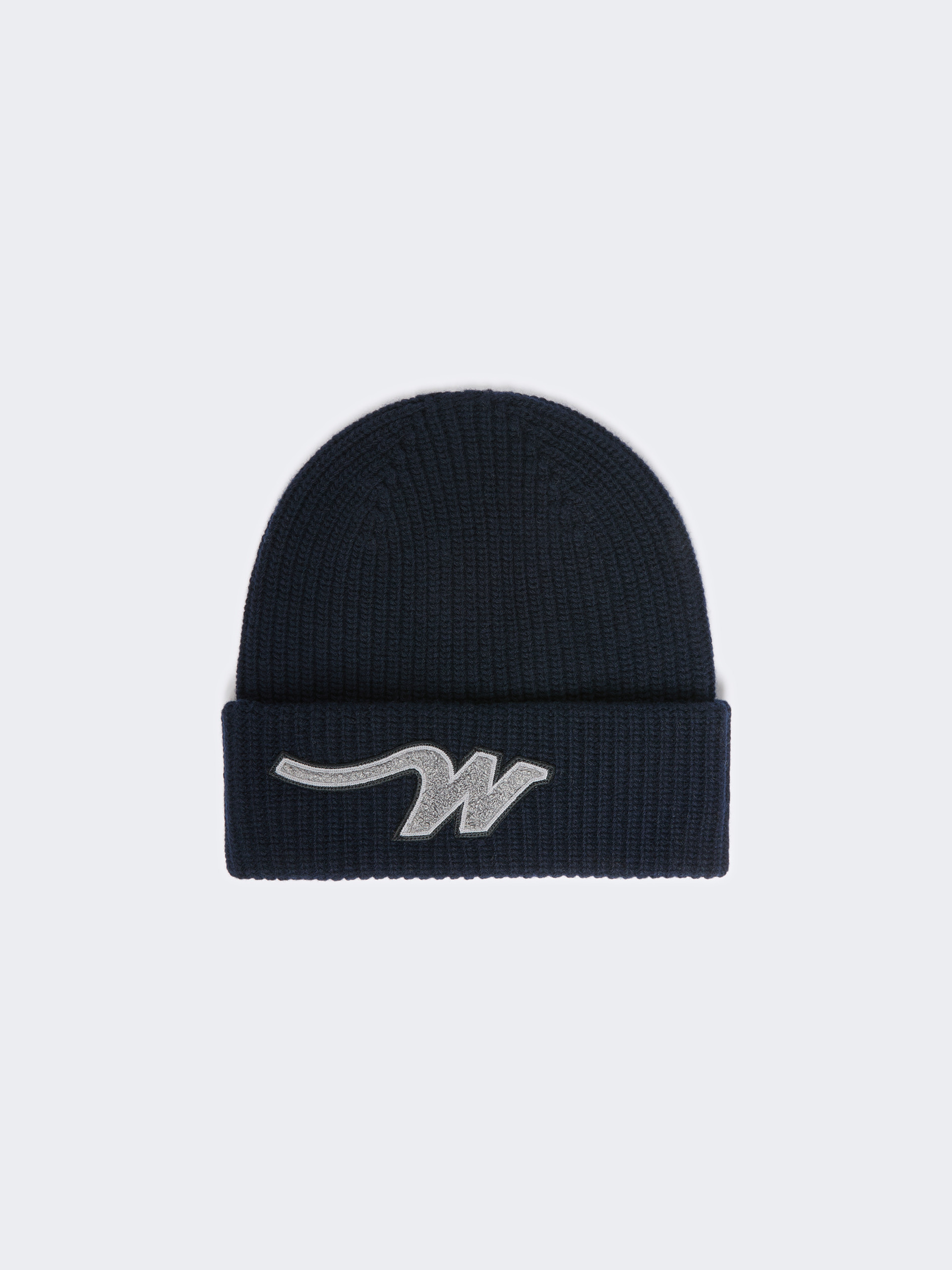 Wool beanie with “W” patch - Weekend Max Mara