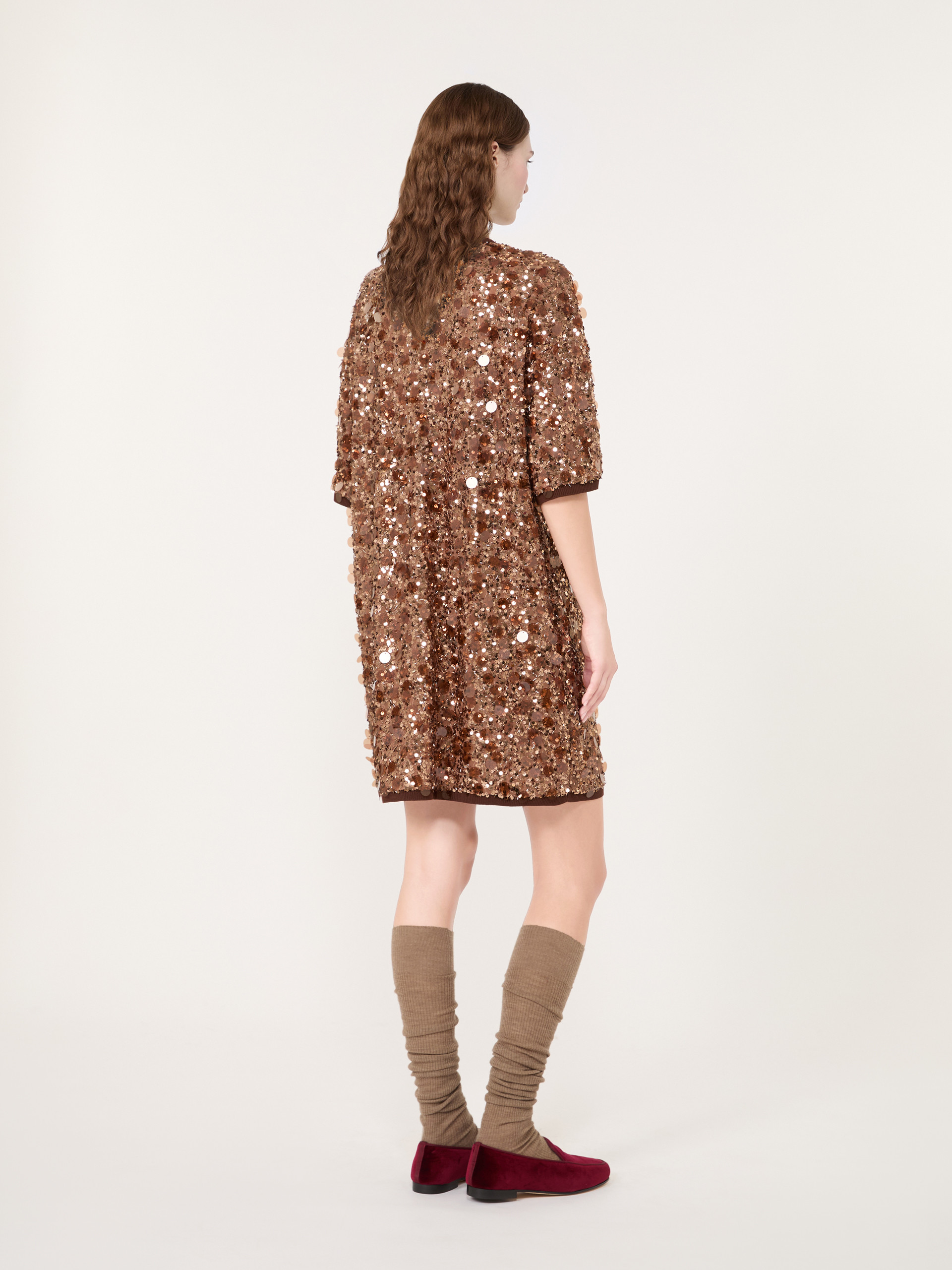 Short sequinned jersey dress - Weekend Max Mara - 3