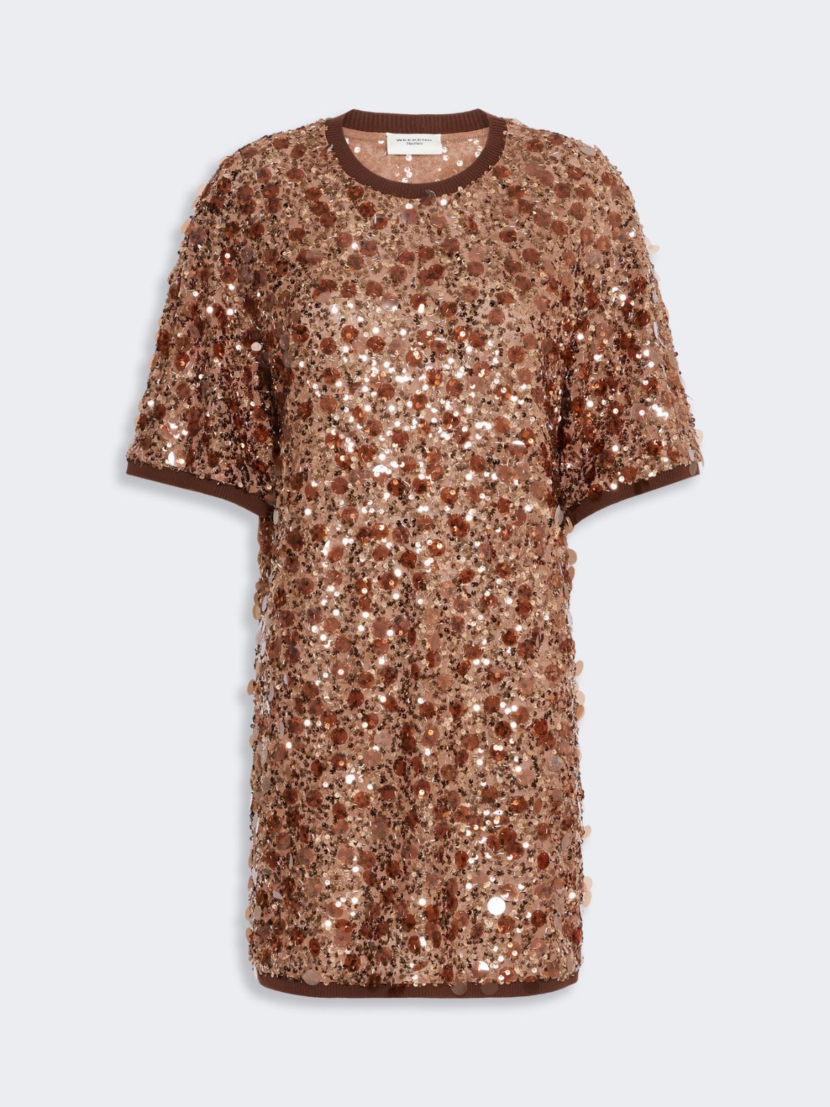 Short sequinned jersey dress - Weekend Max Mara - 5