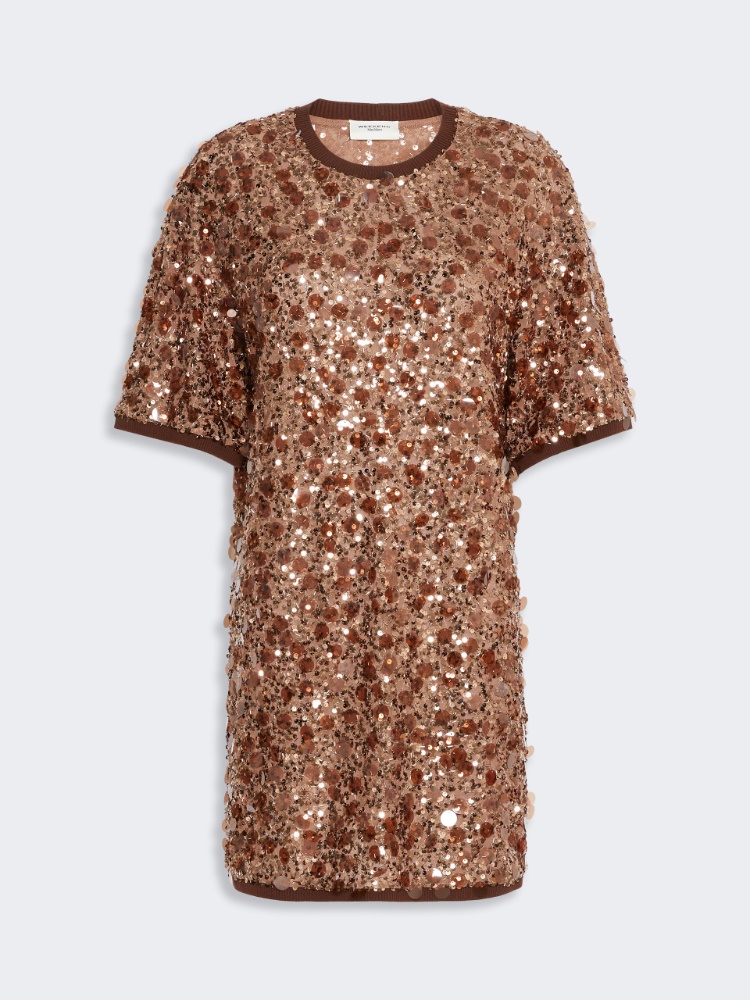 Short sequinned jersey dress - Weekend Max Mara - 2