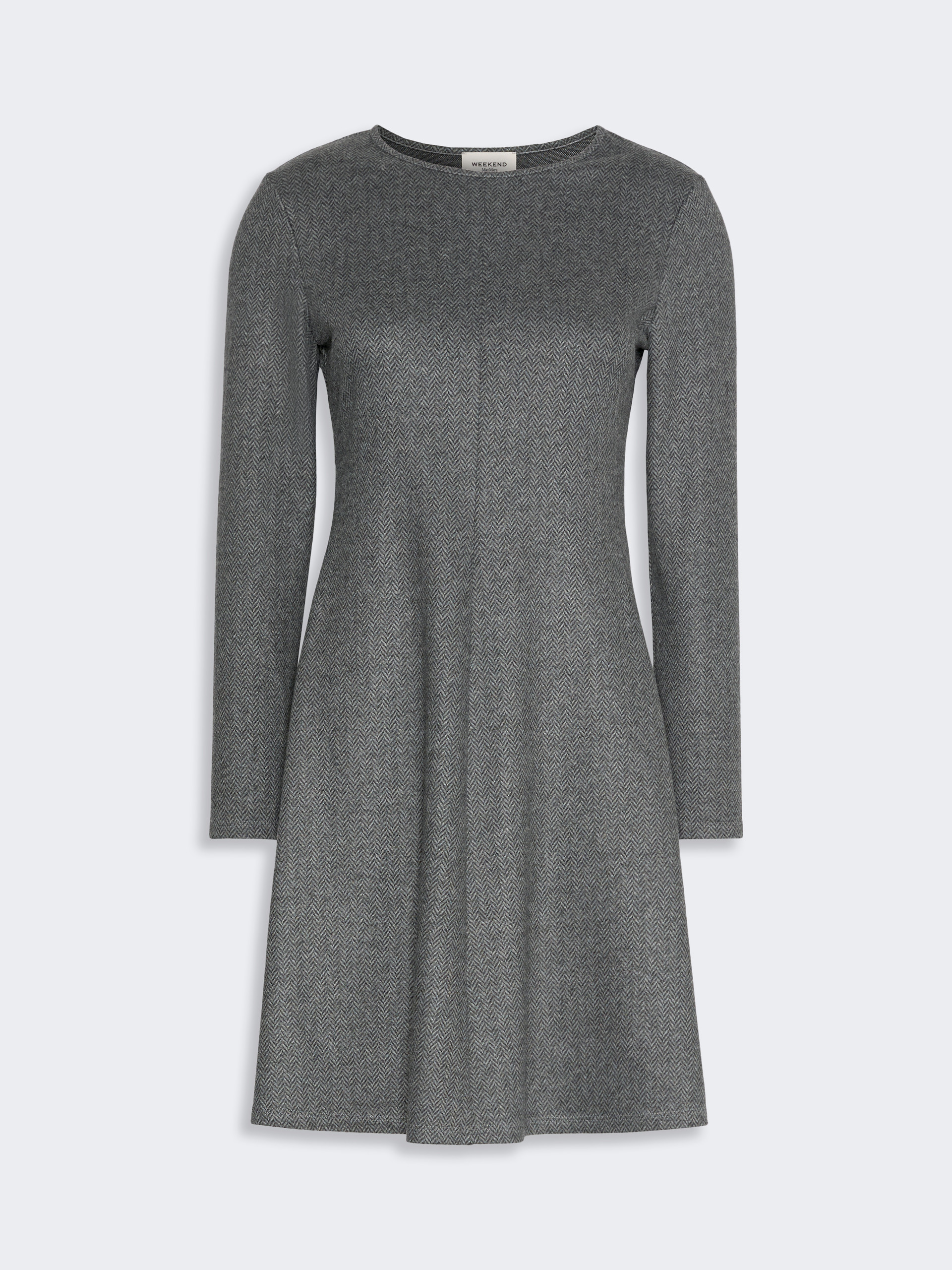 Abito svasato in jersey jacquard - Weekend Max Mara - 4