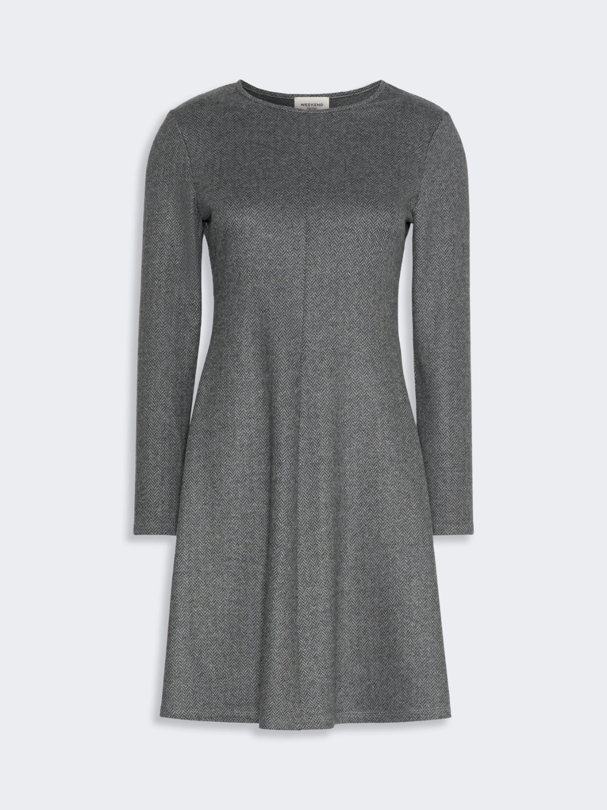 Abito svasato in jersey jacquard - Weekend Max Mara - 4