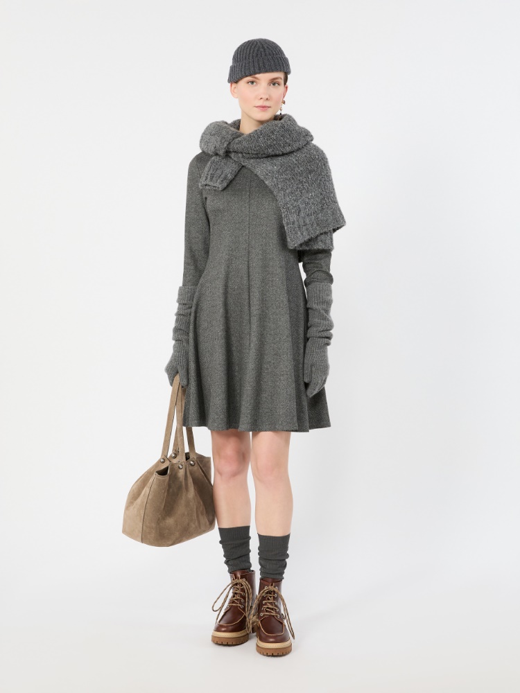Abito svasato in jersey jacquard - Weekend Max Mara