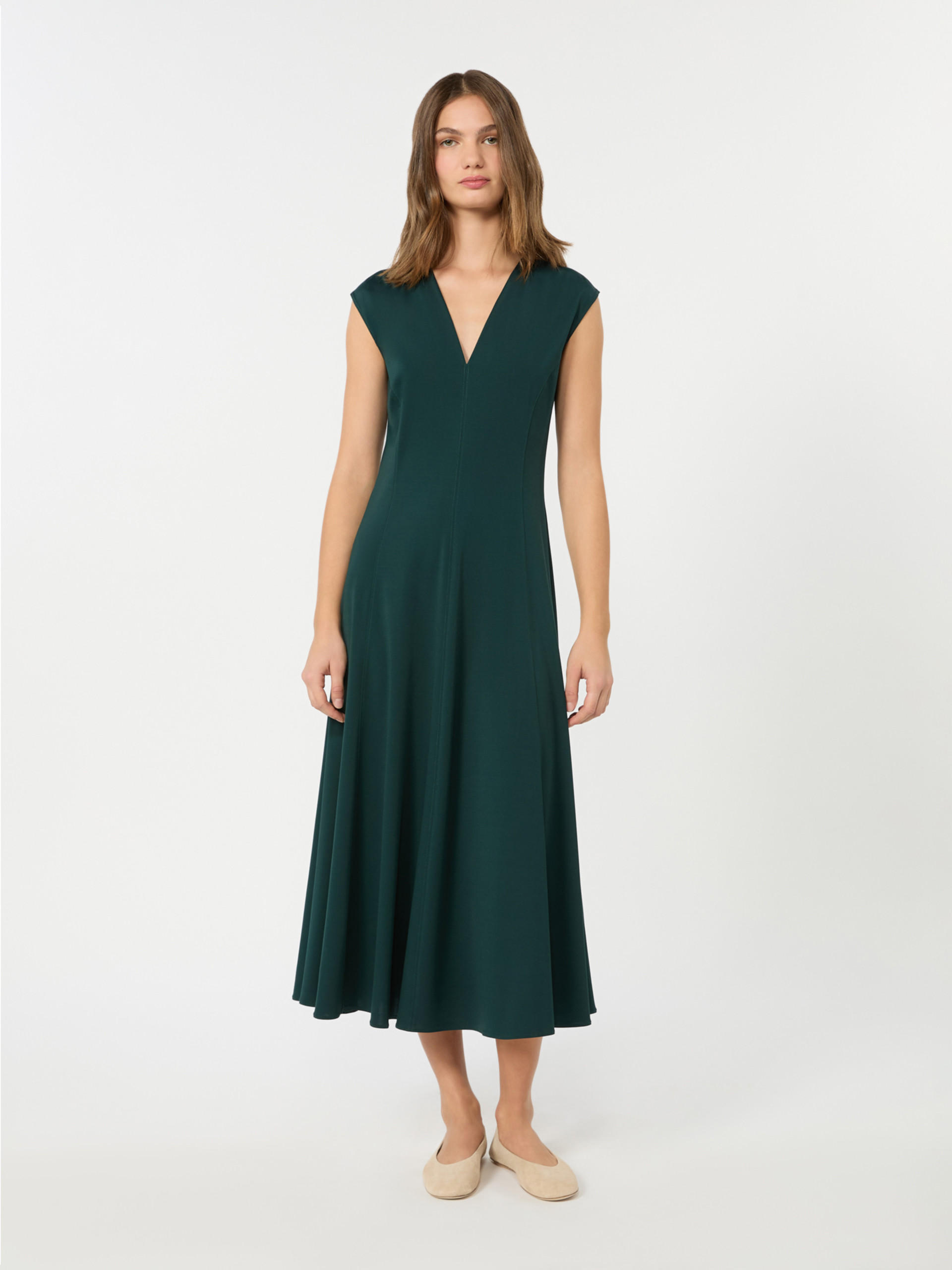 Long interlock jersey dress - Weekend Max Mara - 2