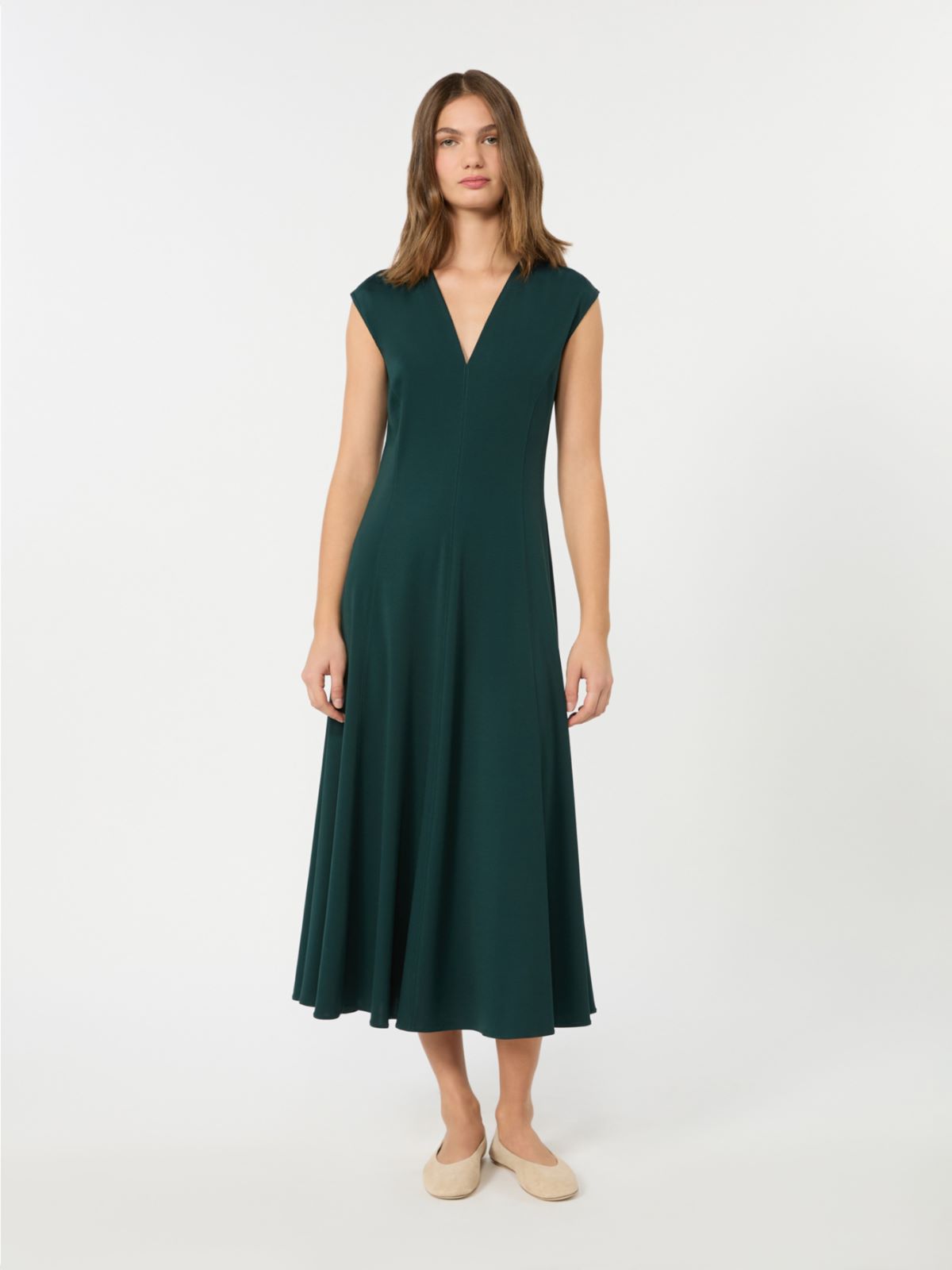 Long interlock jersey dress - Weekend Max Mara - 2