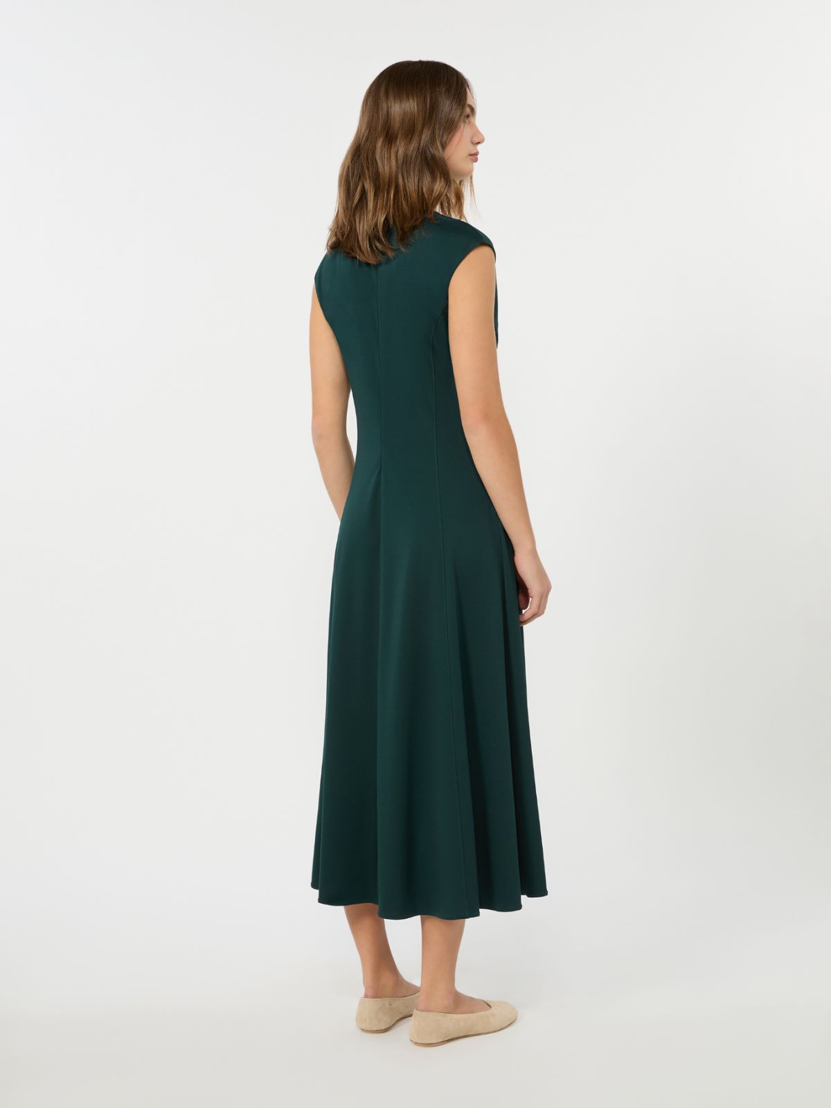 Long interlock jersey dress - Weekend Max Mara - 3
