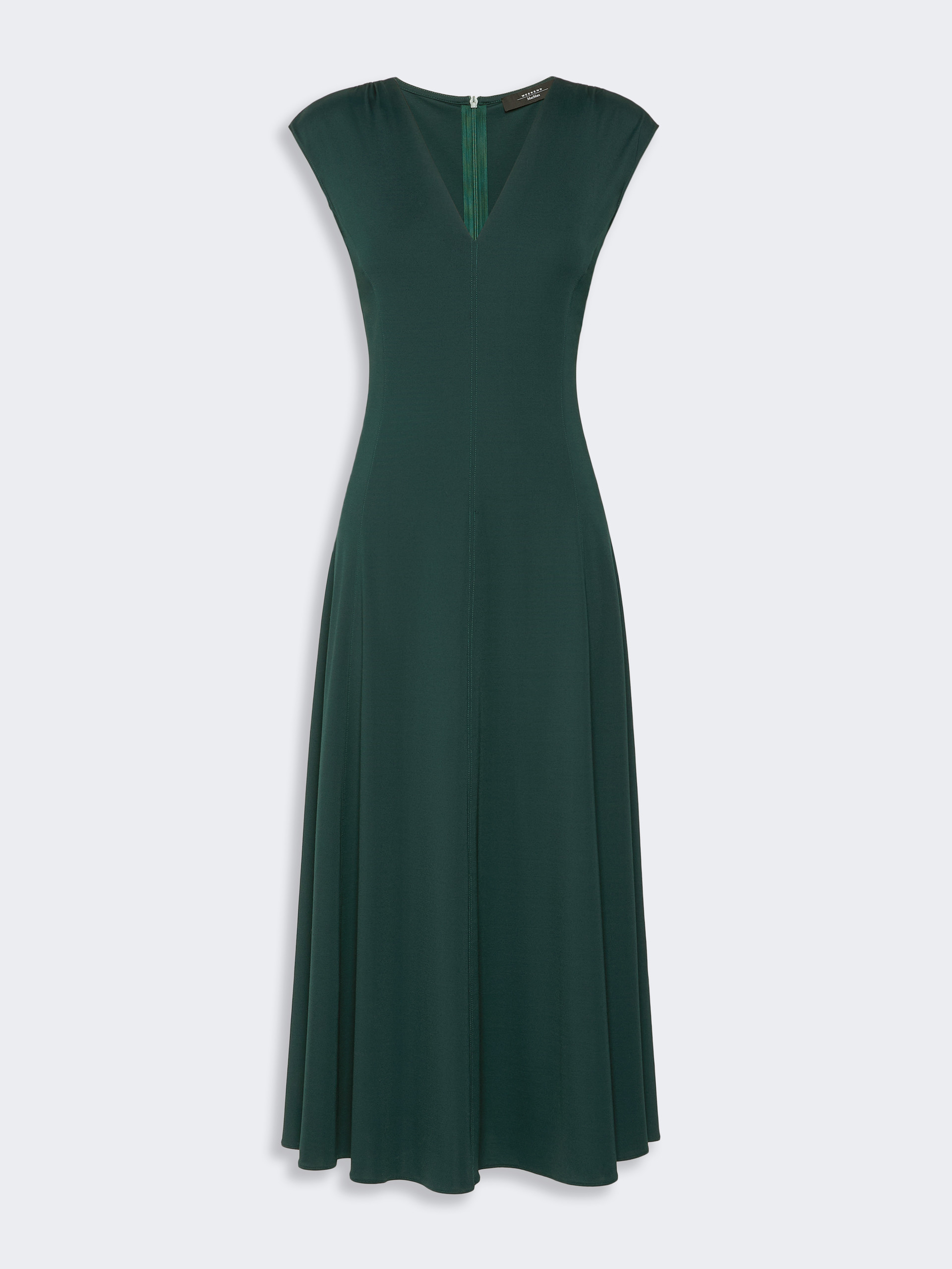 Long interlock jersey dress - Weekend Max Mara - 4